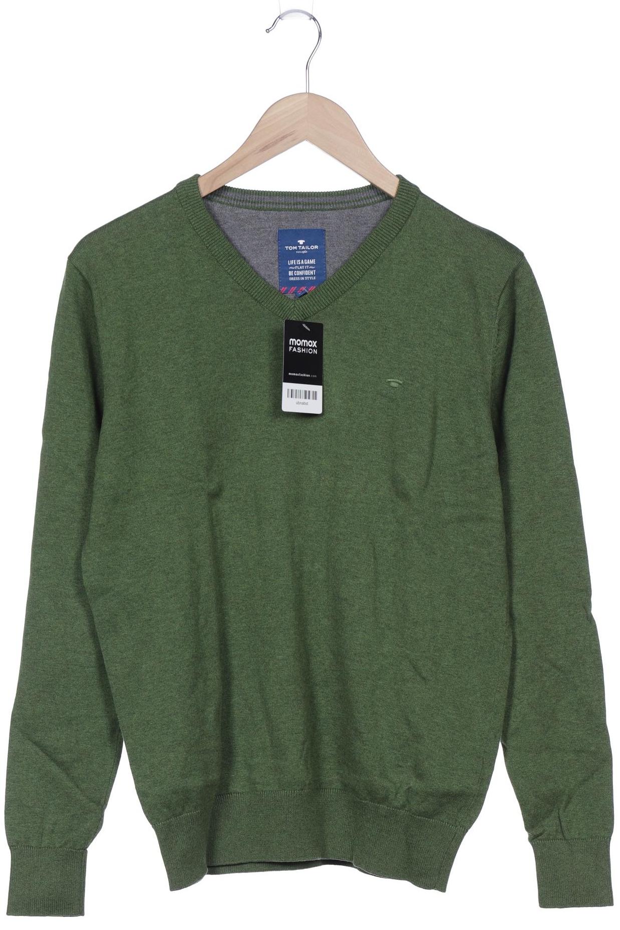 

Tom Tailor Herren Pullover, grün, Gr. 48