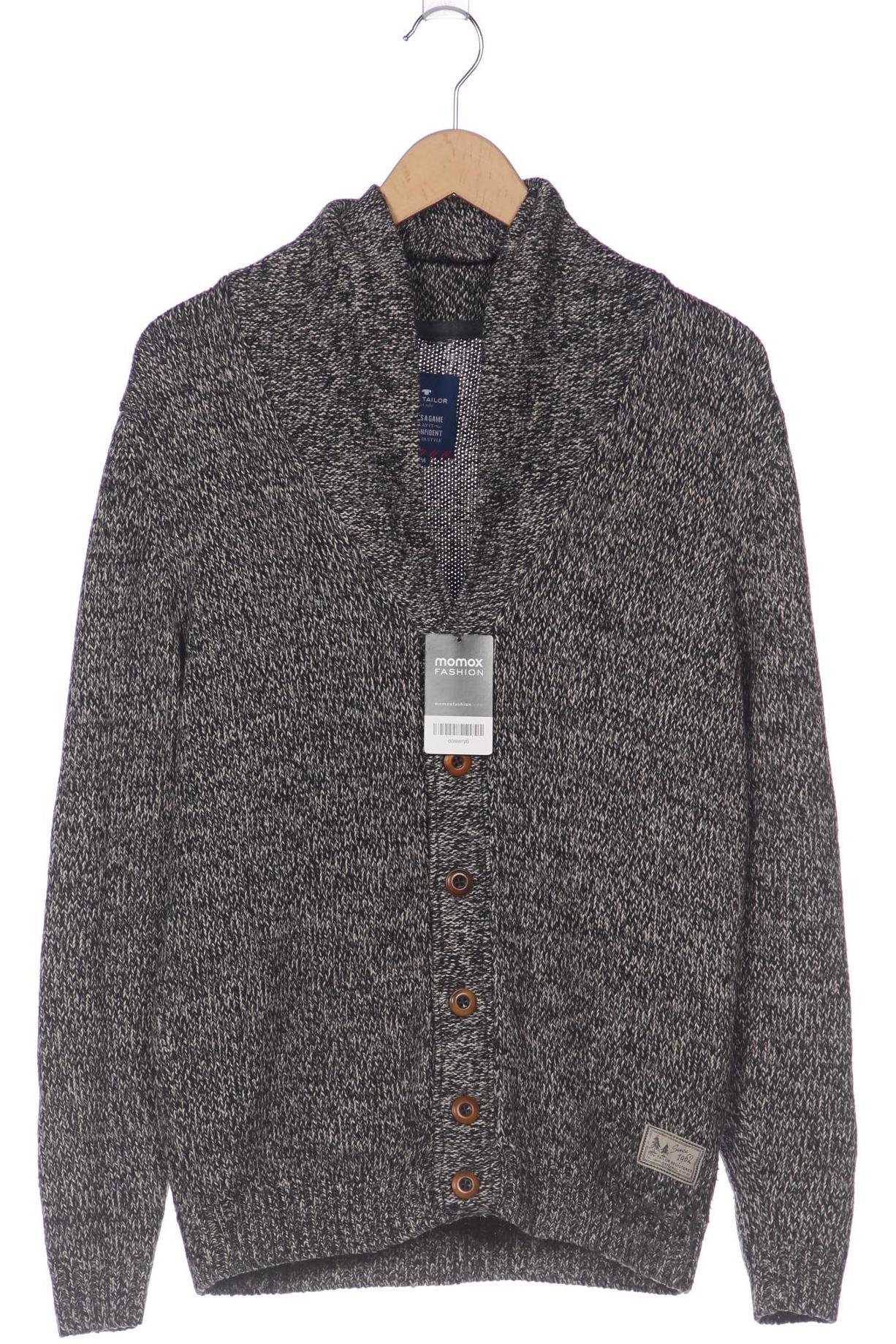 

Tom Tailor Herren Strickjacke, schwarz, Gr. 48