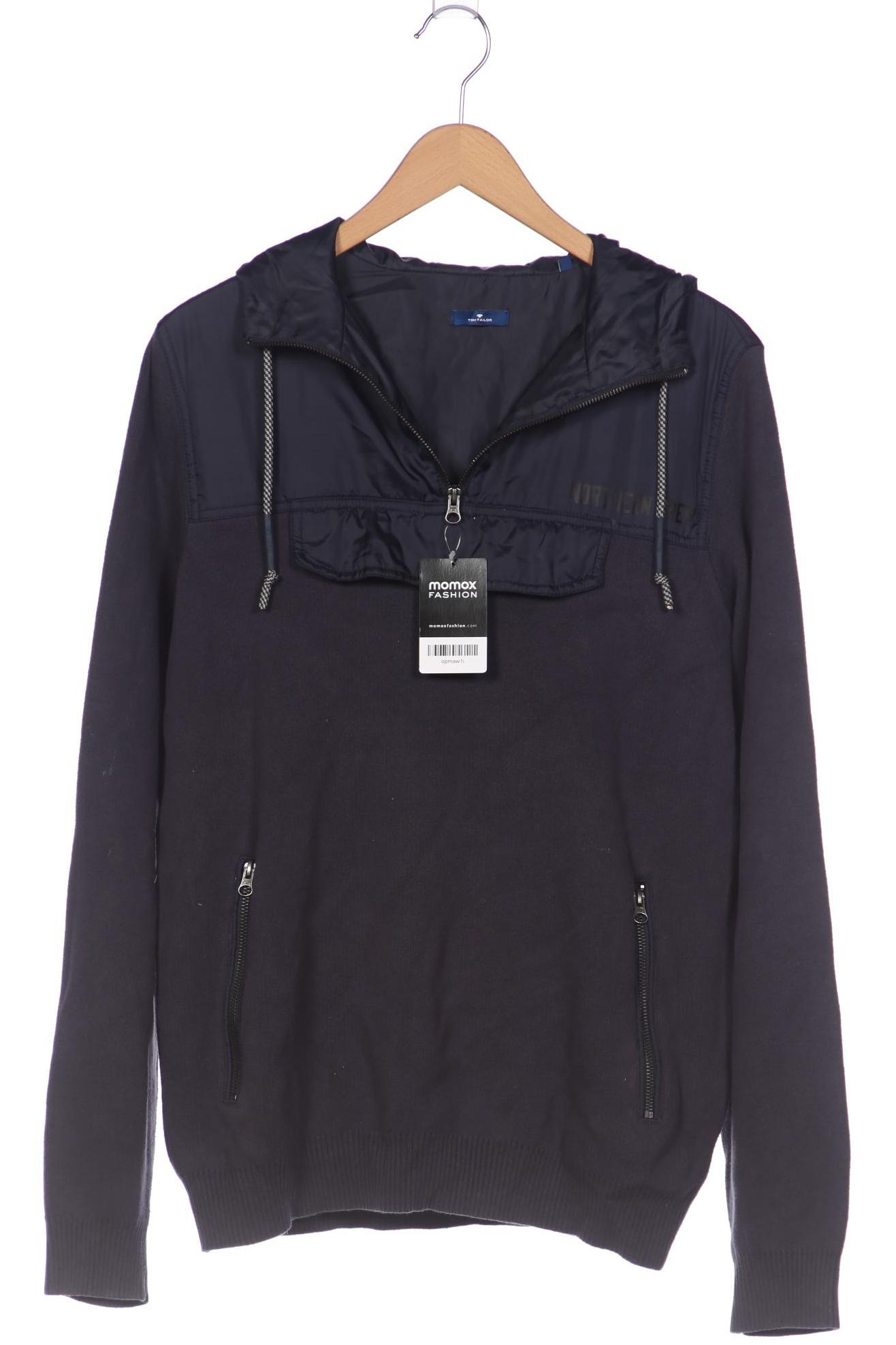 

Tom Tailor Herren Kapuzenpullover, marineblau, Gr. 52