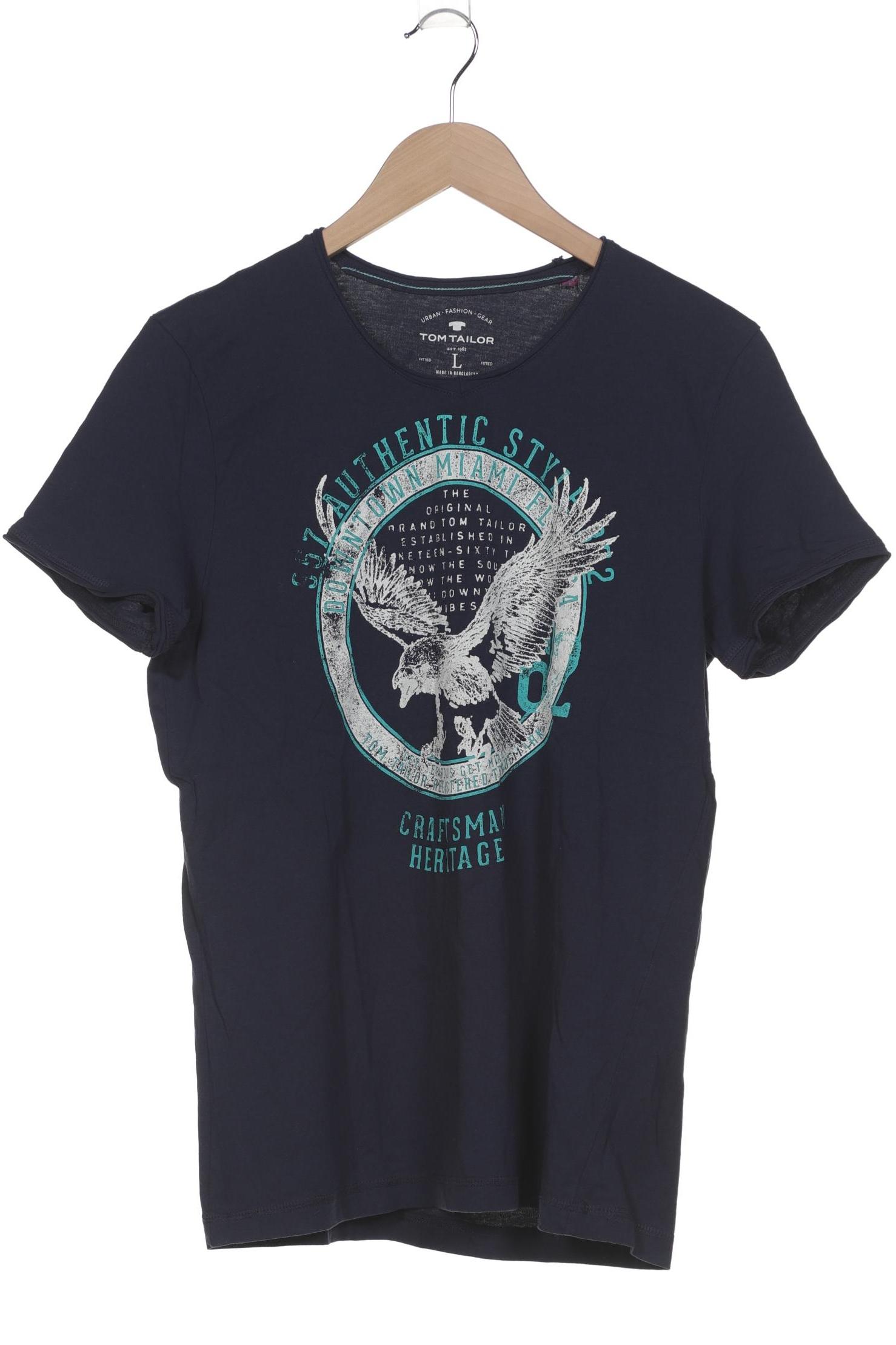 

Tom Tailor Herren T-Shirt, marineblau, Gr. 52
