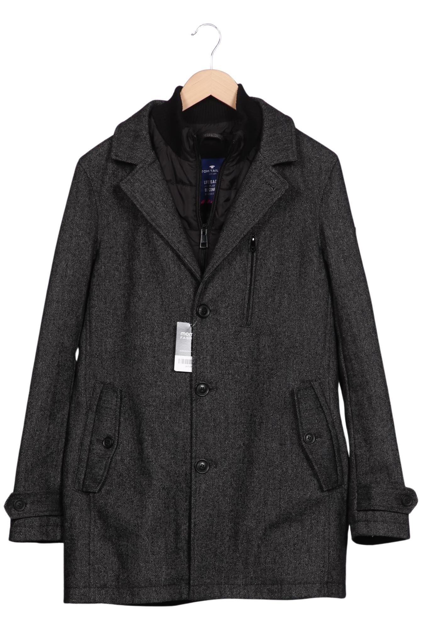 

Tom Tailor Herren Mantel, grau, Gr. 52