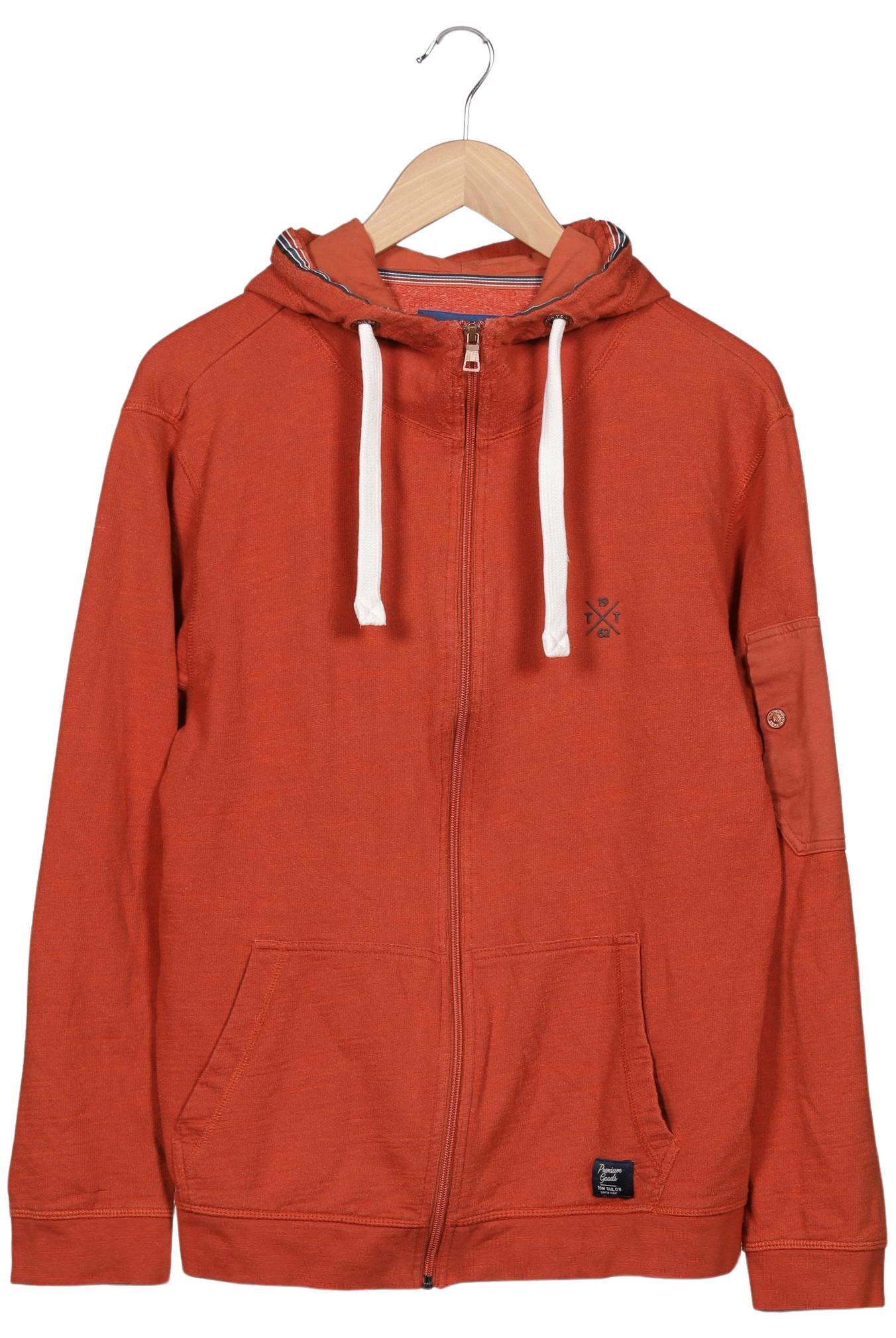 

Tom Tailor Herren Kapuzenpullover, orange, Gr. 54