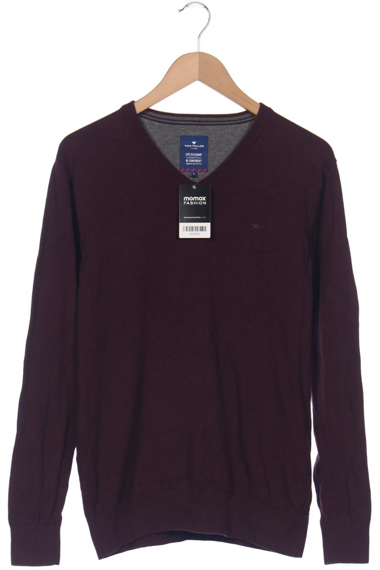 

Tom Tailor Herren Pullover, bordeaux, Gr. 52