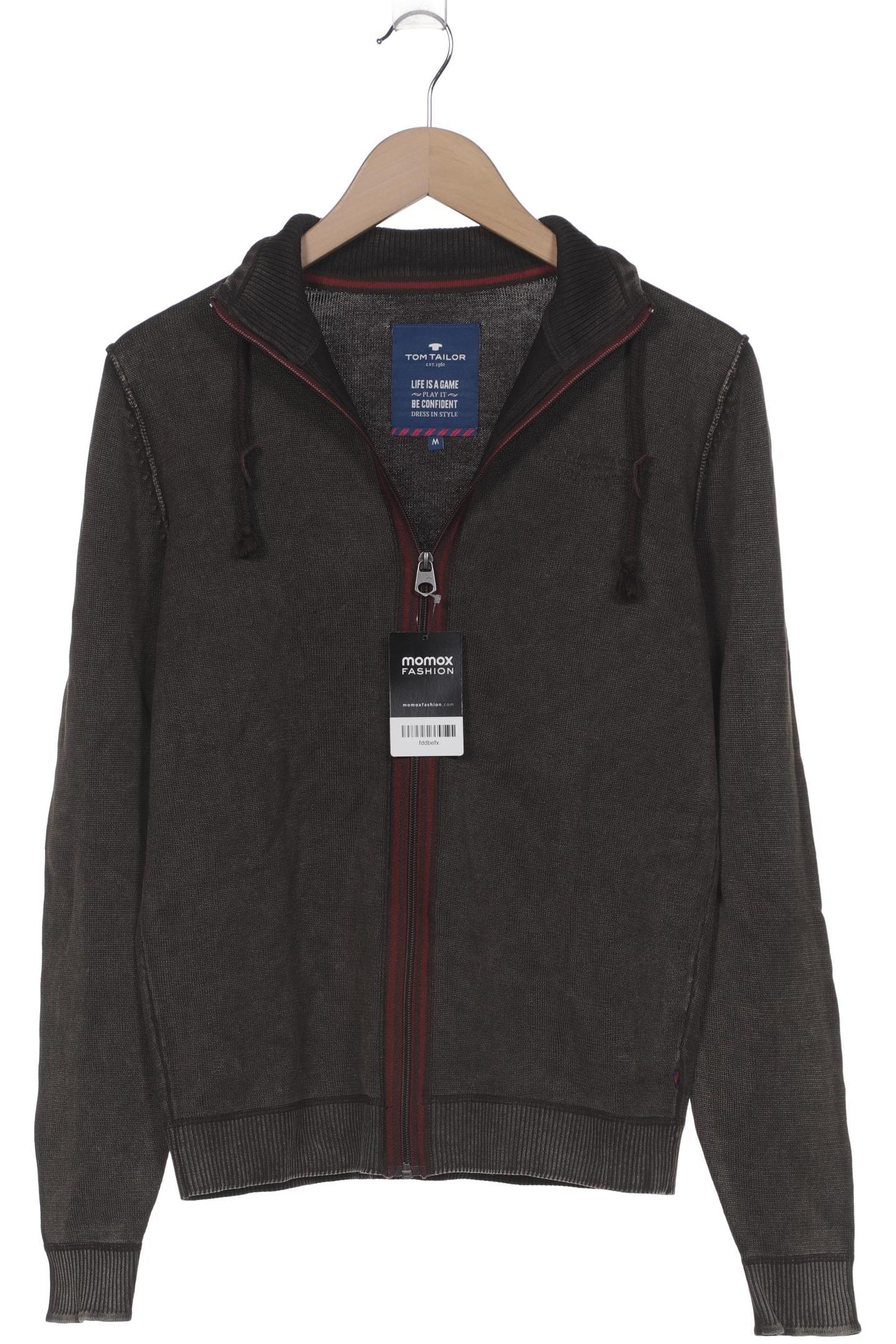 

Tom Tailor Herren Strickjacke, braun, Gr. 48