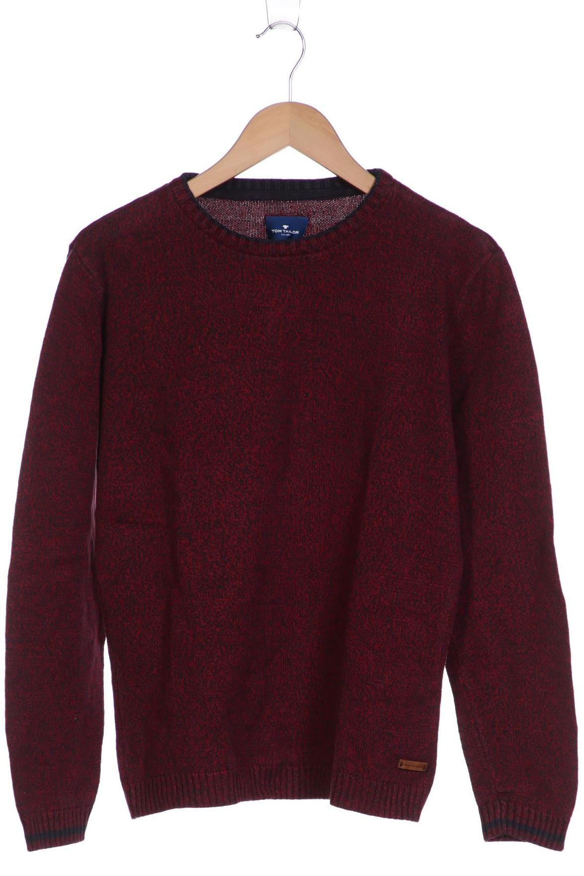 

Tom Tailor Herren Pullover, bordeaux, Gr. 52
