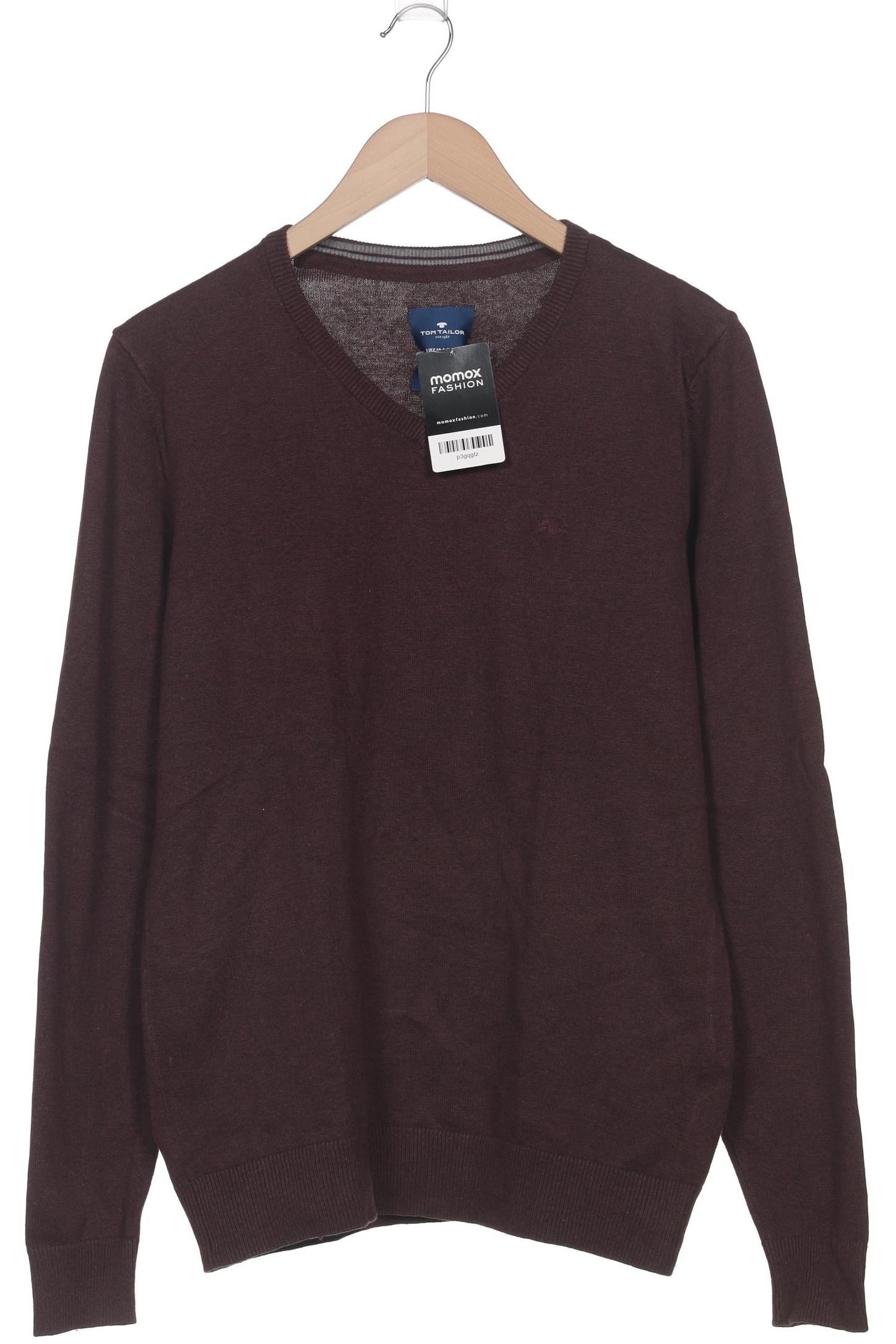 

Tom Tailor Herren Pullover, bordeaux, Gr. 48