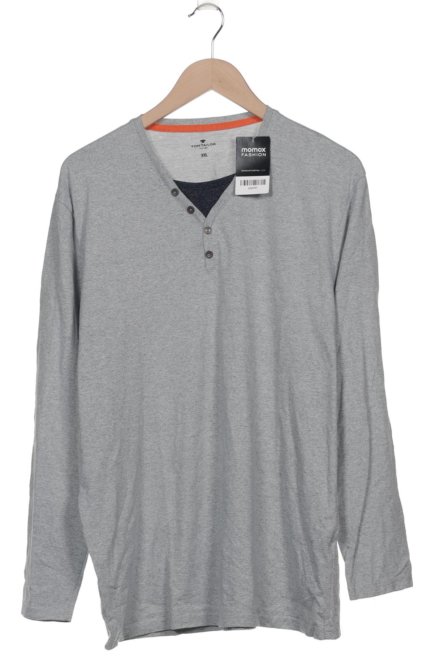 

Tom Tailor Herren Langarmshirt, grau, Gr. 56