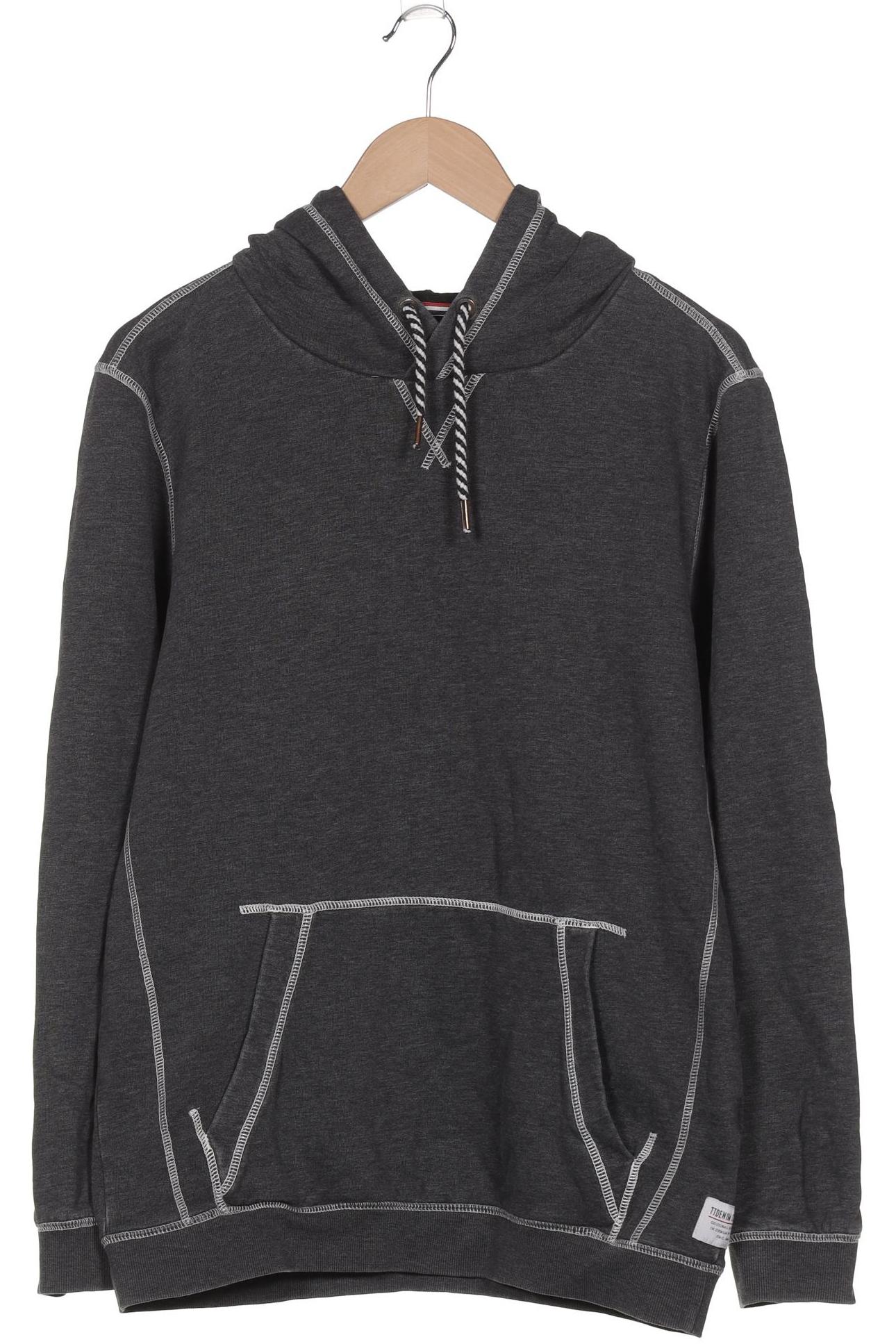 

Tom Tailor Herren Kapuzenpullover, grau, Gr. 52