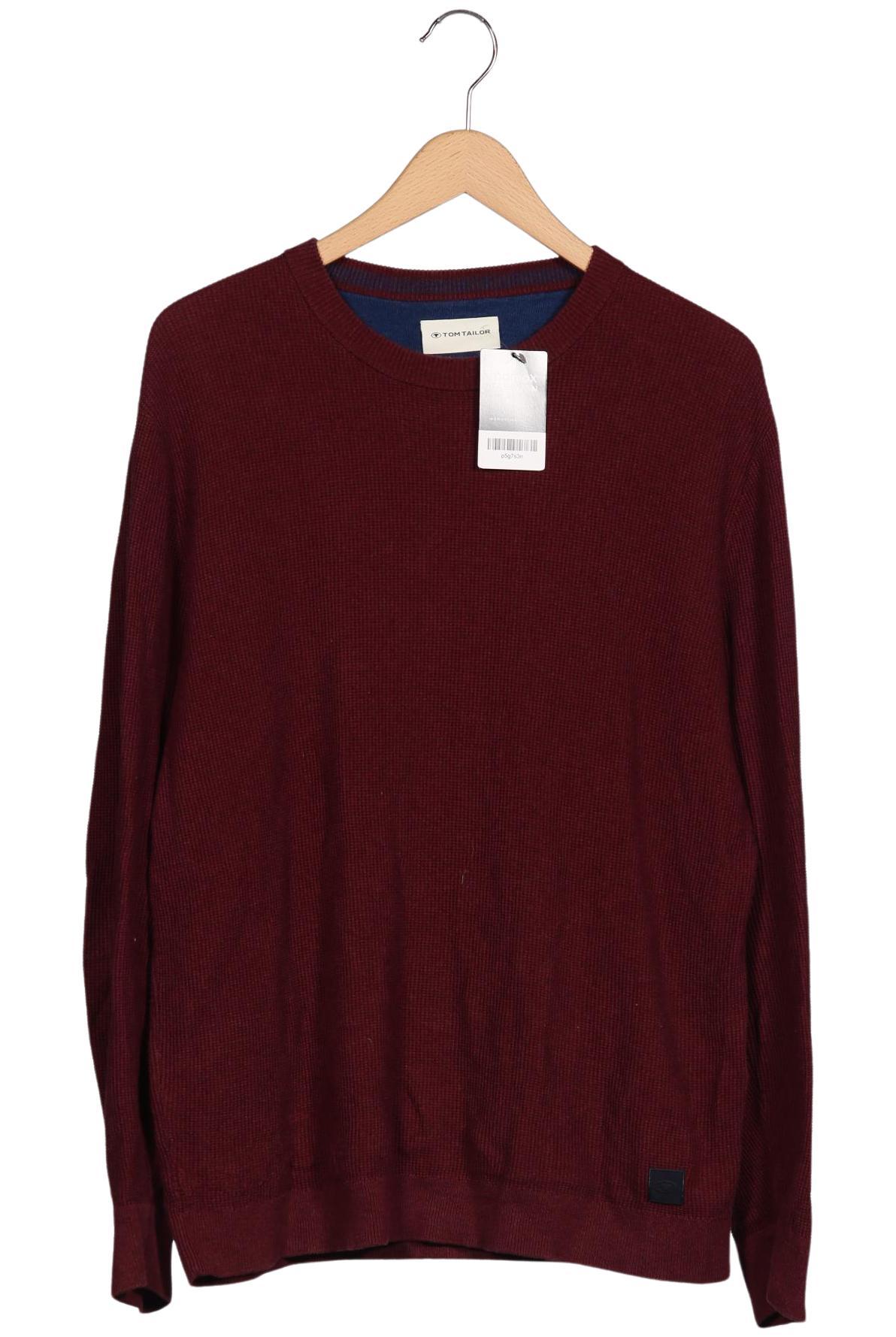 

Tom Tailor Herren Pullover, bordeaux, Gr. 52