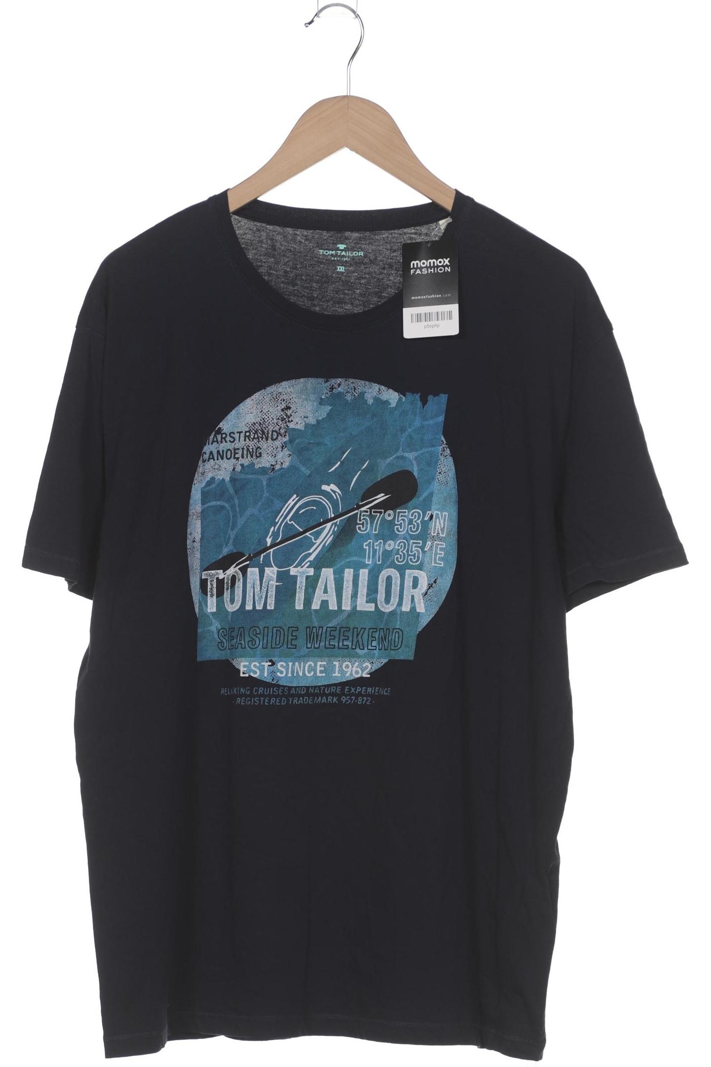 

Tom Tailor Herren T-Shirt, marineblau, Gr. 56