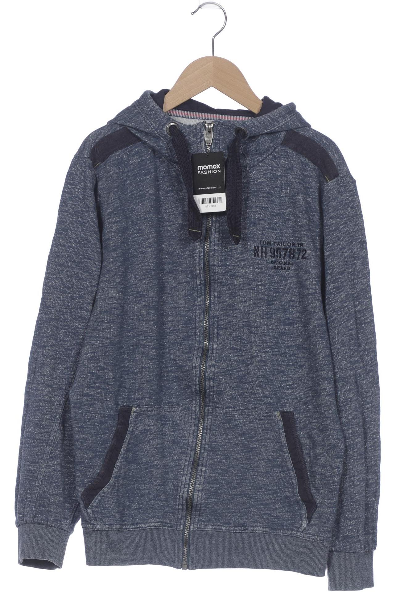 

Tom Tailor Herren Kapuzenpullover, blau, Gr. 48