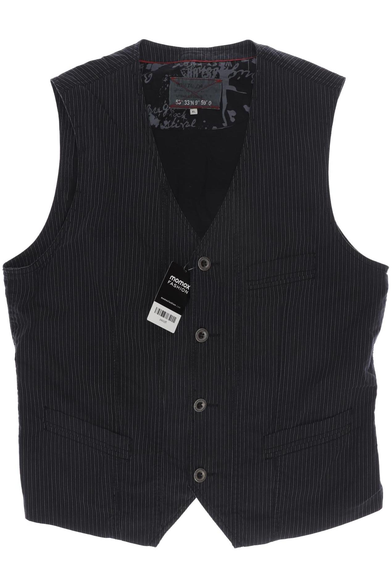

Tom Tailor Herren Weste, schwarz, Gr. 54