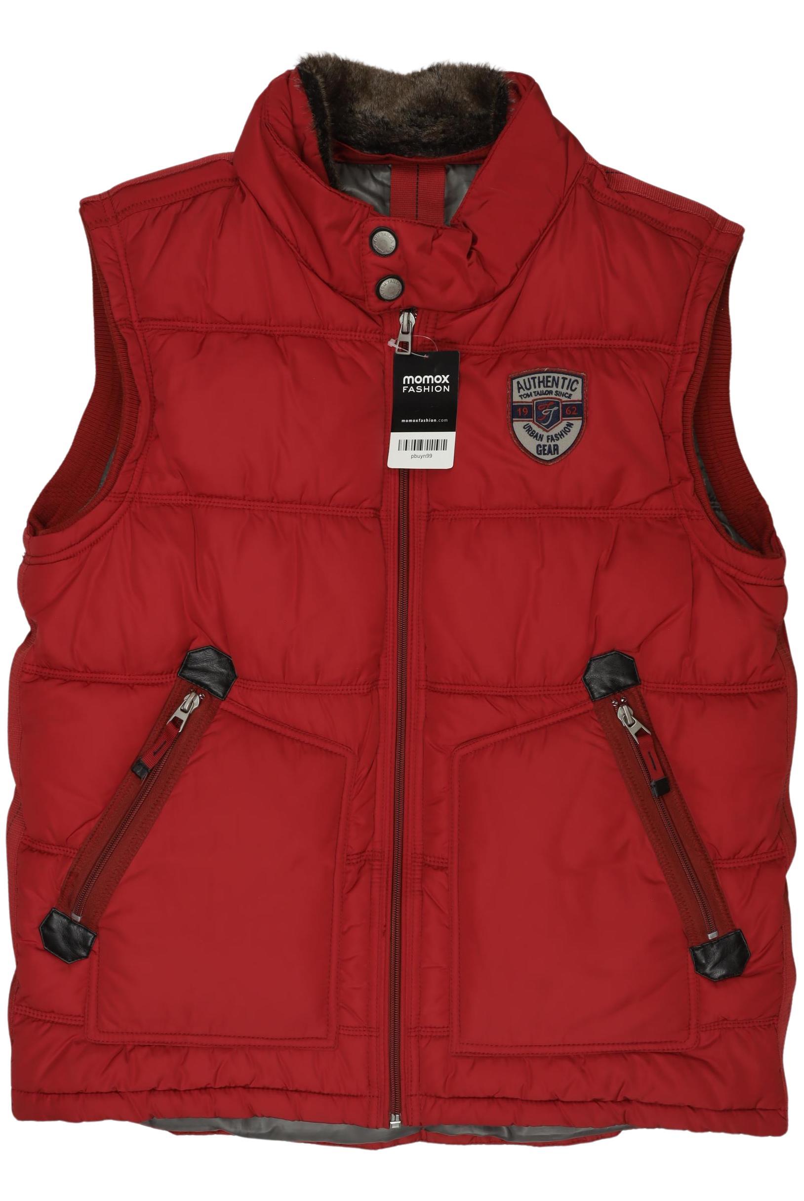 

Tom Tailor Herren Weste, rot, Gr. 54