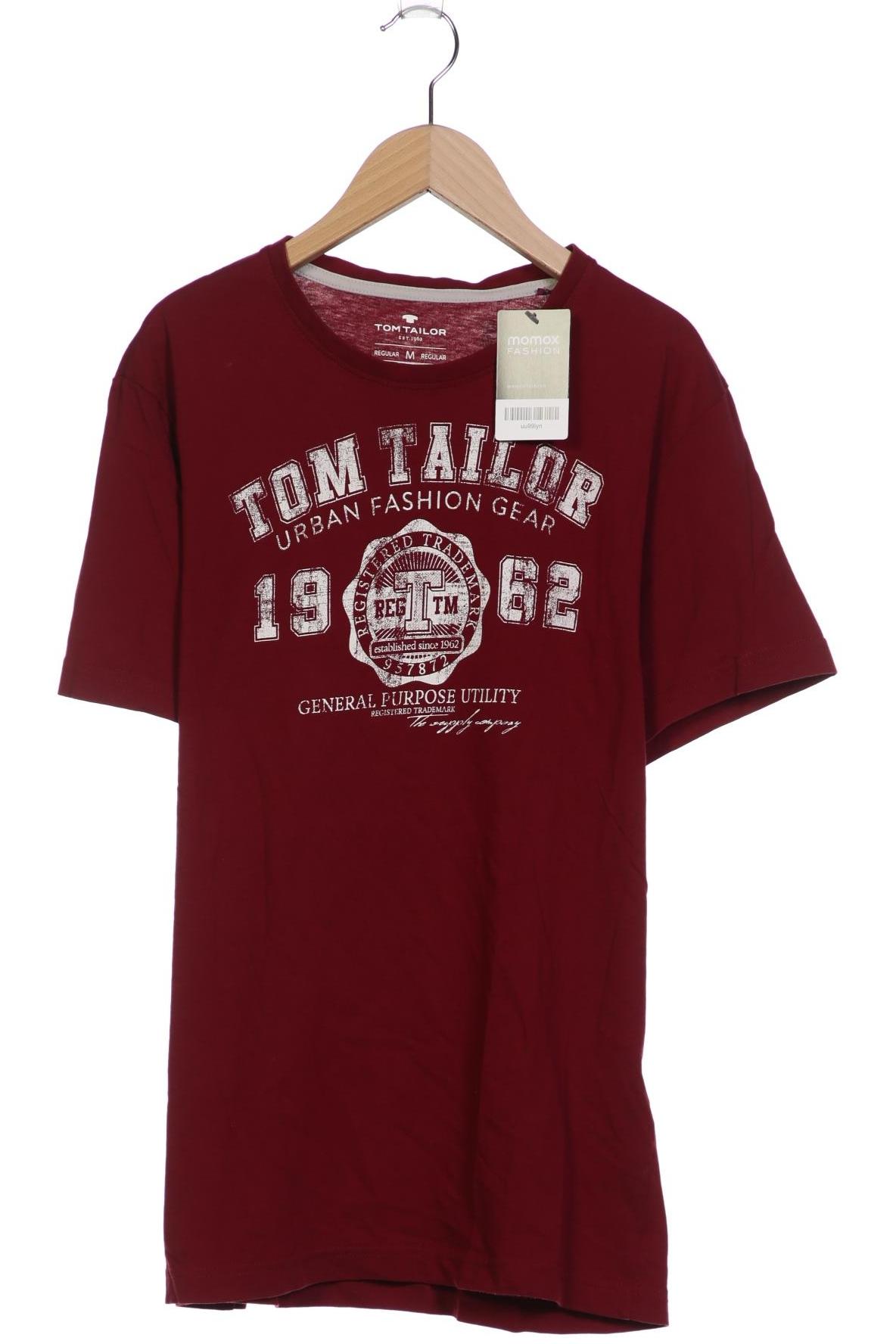 

Tom Tailor Herren T-Shirt, bordeaux, Gr. 48