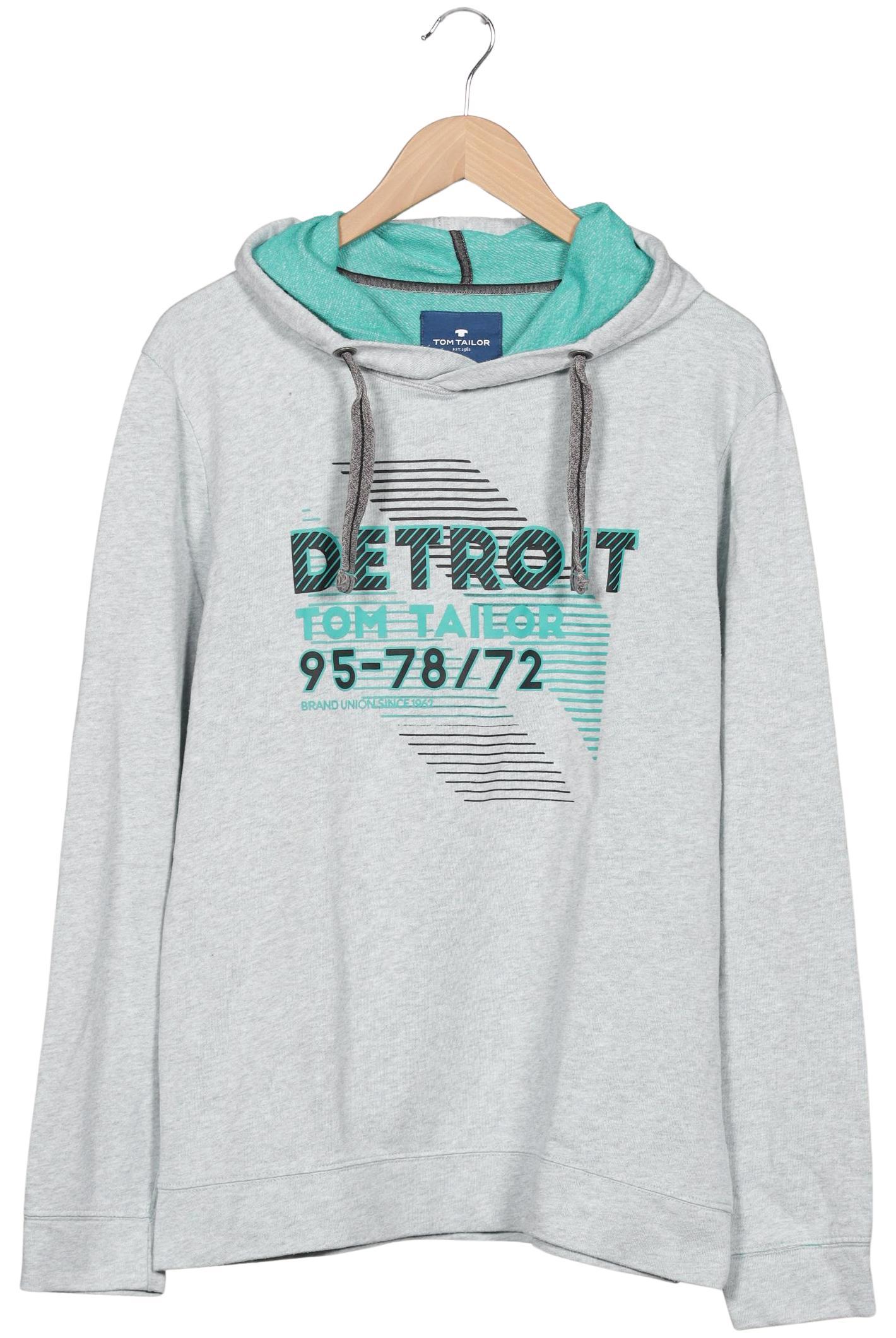 

Tom Tailor Herren Kapuzenpullover, grau, Gr. 52