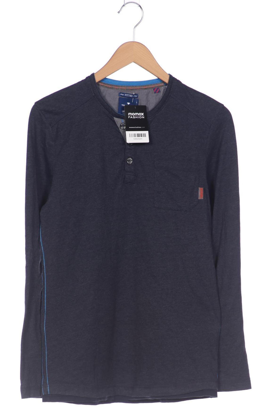 

Tom Tailor Herren Langarmshirt, marineblau, Gr. 46