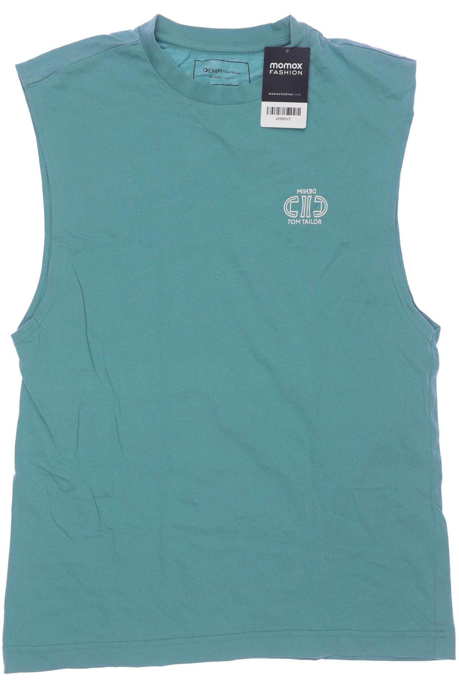 

Tom Tailor Herren T-Shirt, türkis, Gr. 46