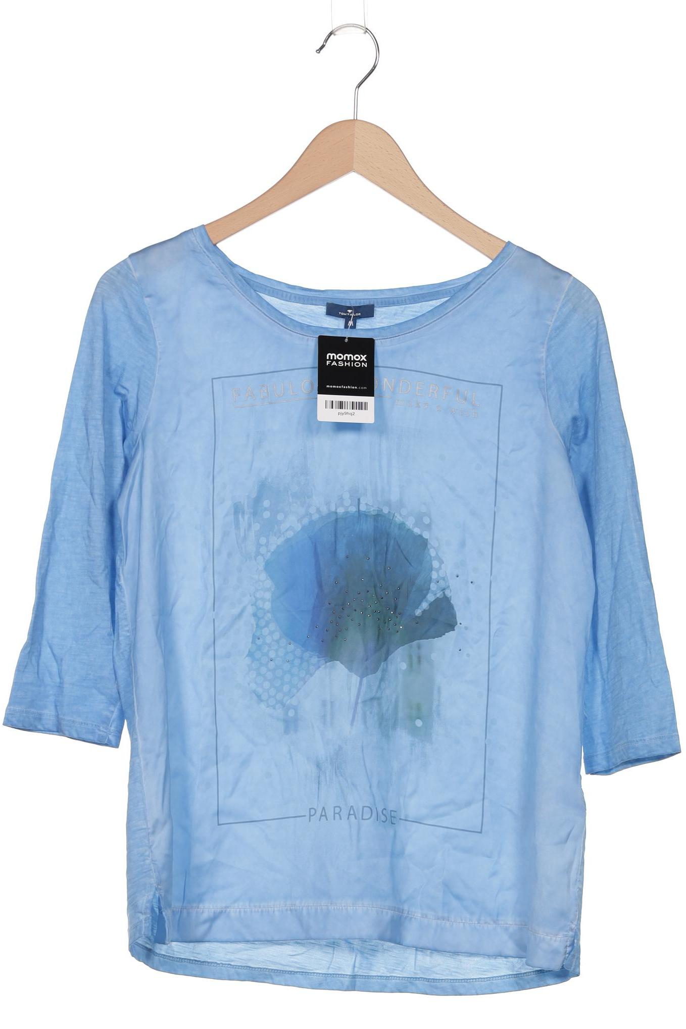 

Tom Tailor Herren Langarmshirt, blau, Gr. 48
