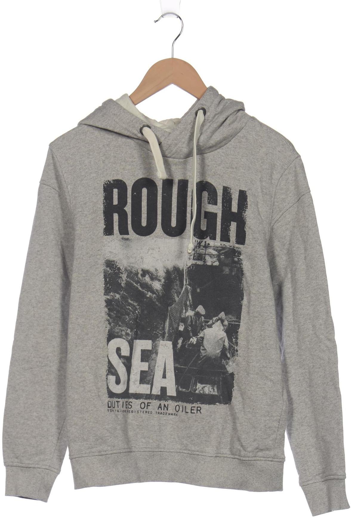 

Tom Tailor Herren Kapuzenpullover, grau, Gr. 48