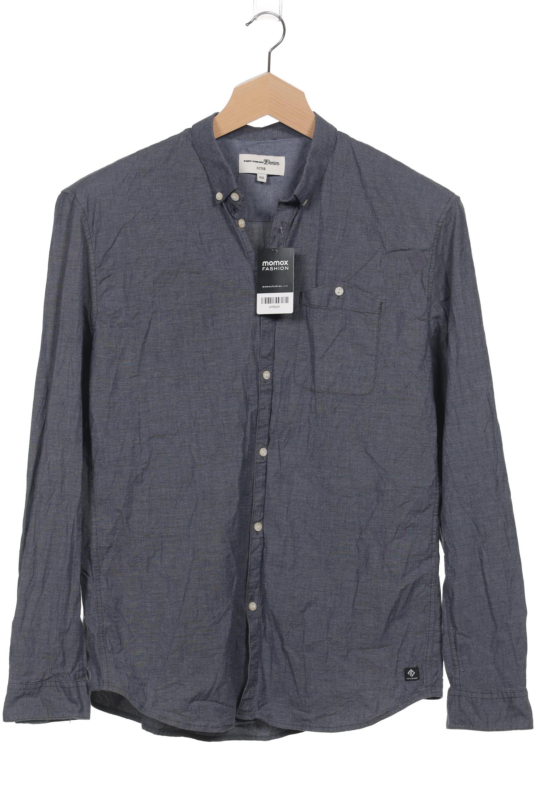 

Tom Tailor Herren Hemd, blau, Gr. 56