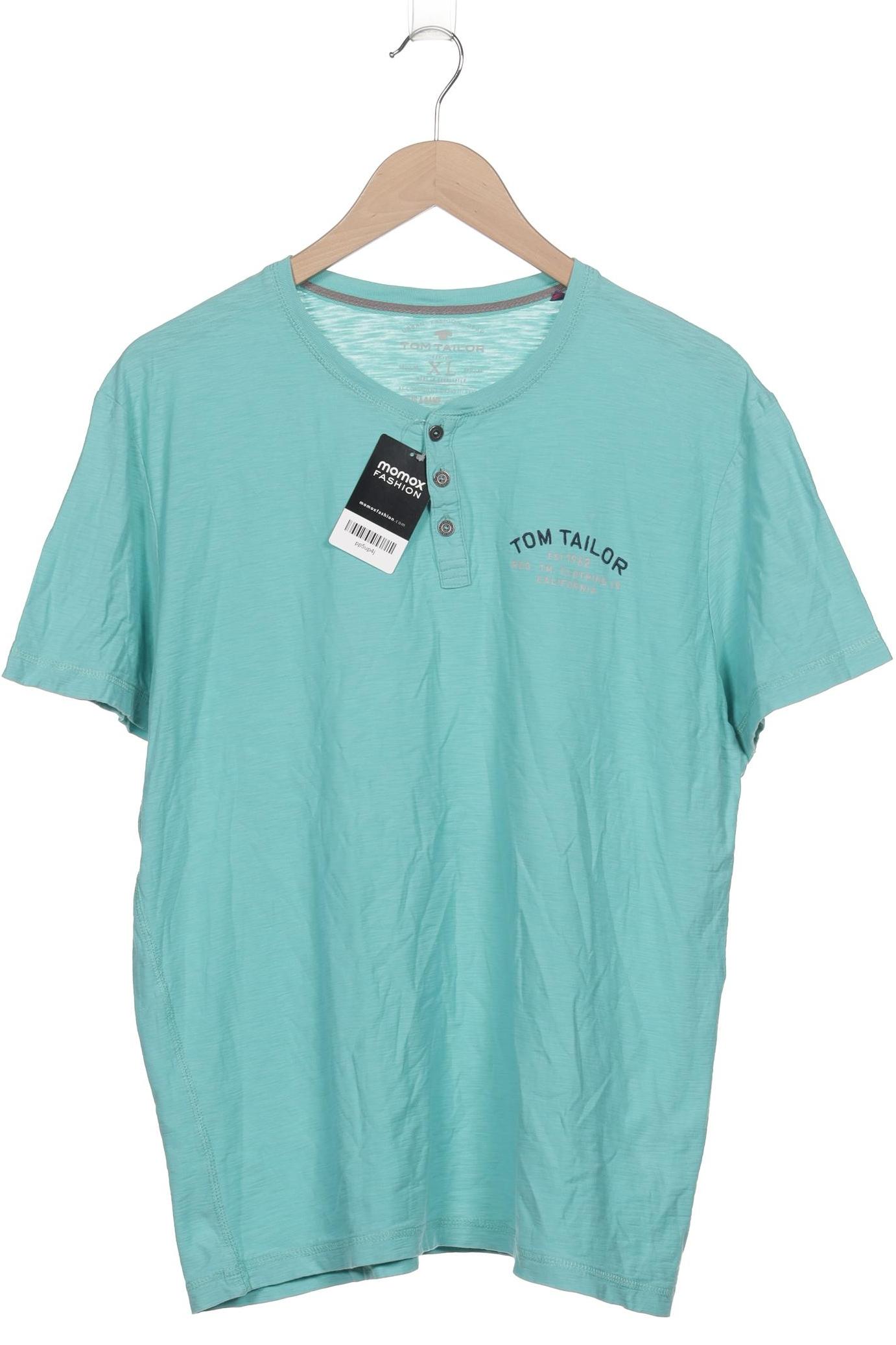 

Tom Tailor Herren T-Shirt, türkis, Gr. 54