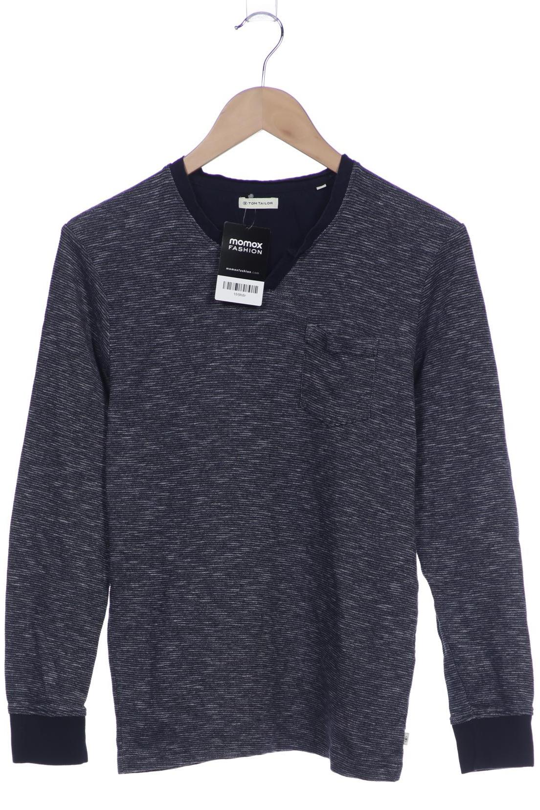 

Tom Tailor Herren Langarmshirt, marineblau, Gr. 46
