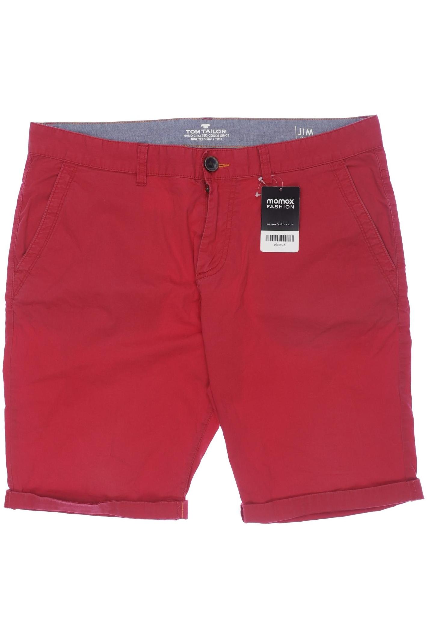 

Tom Tailor Herren Shorts, rot, Gr. 34