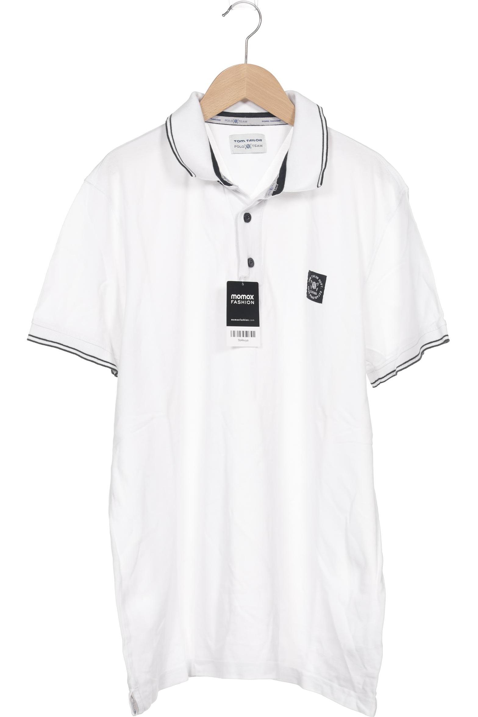

Tom Tailor Herren Poloshirt, weiß, Gr. 52