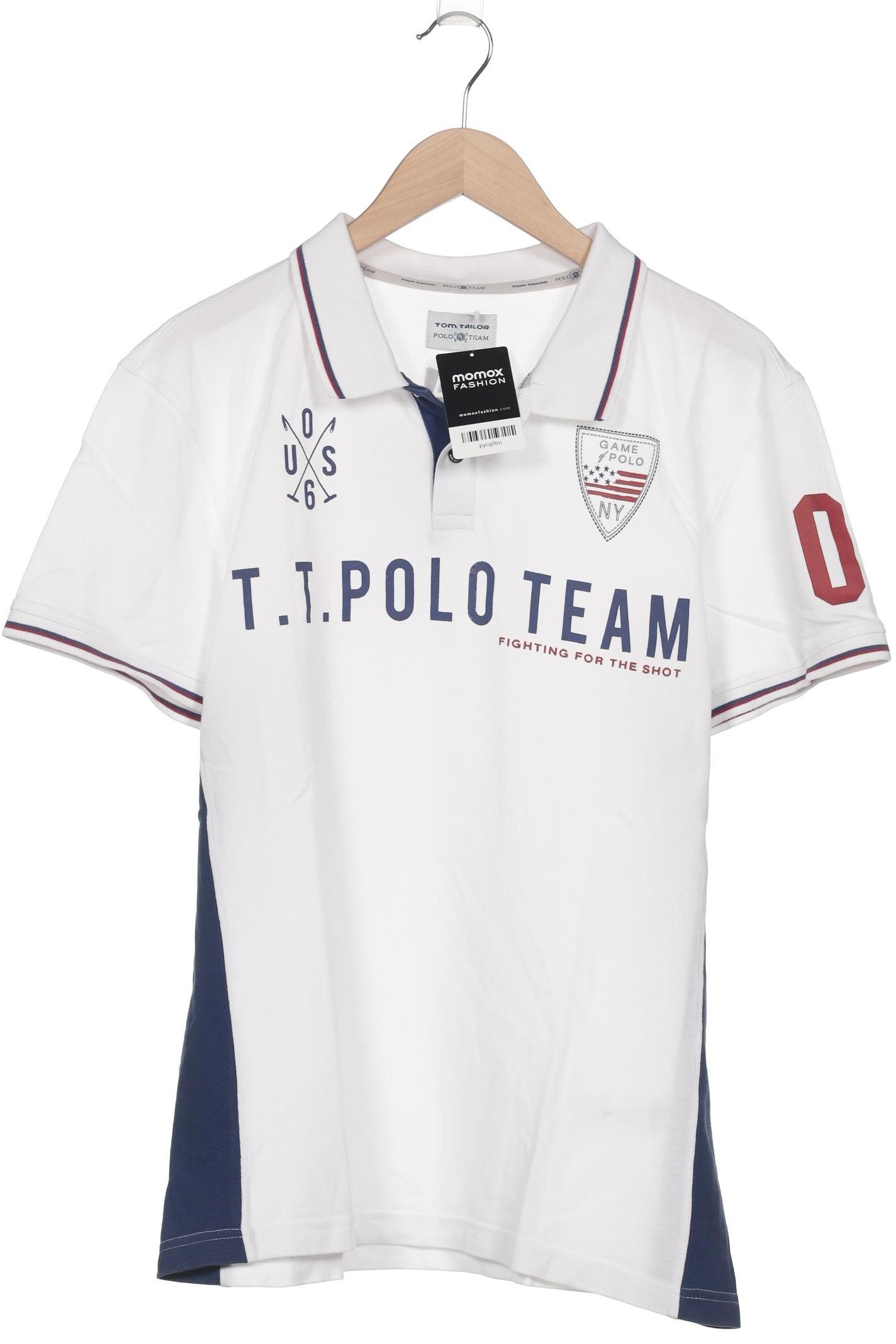 

Tom Tailor Herren Poloshirt, weiß, Gr. 52