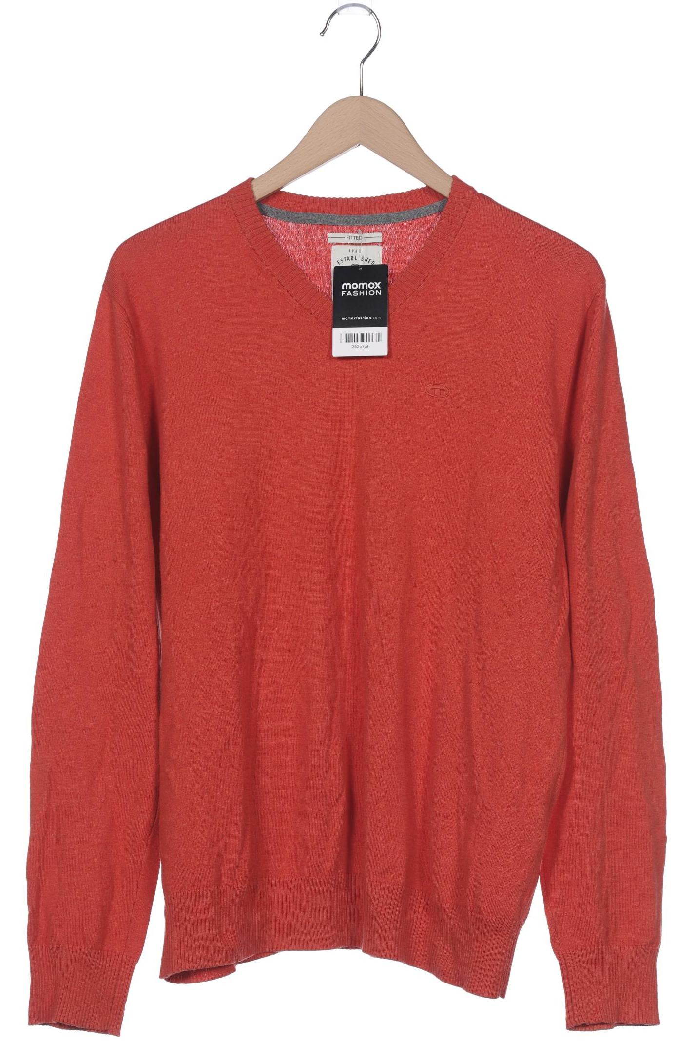 

Tom Tailor Herren Pullover, orange, Gr. 52