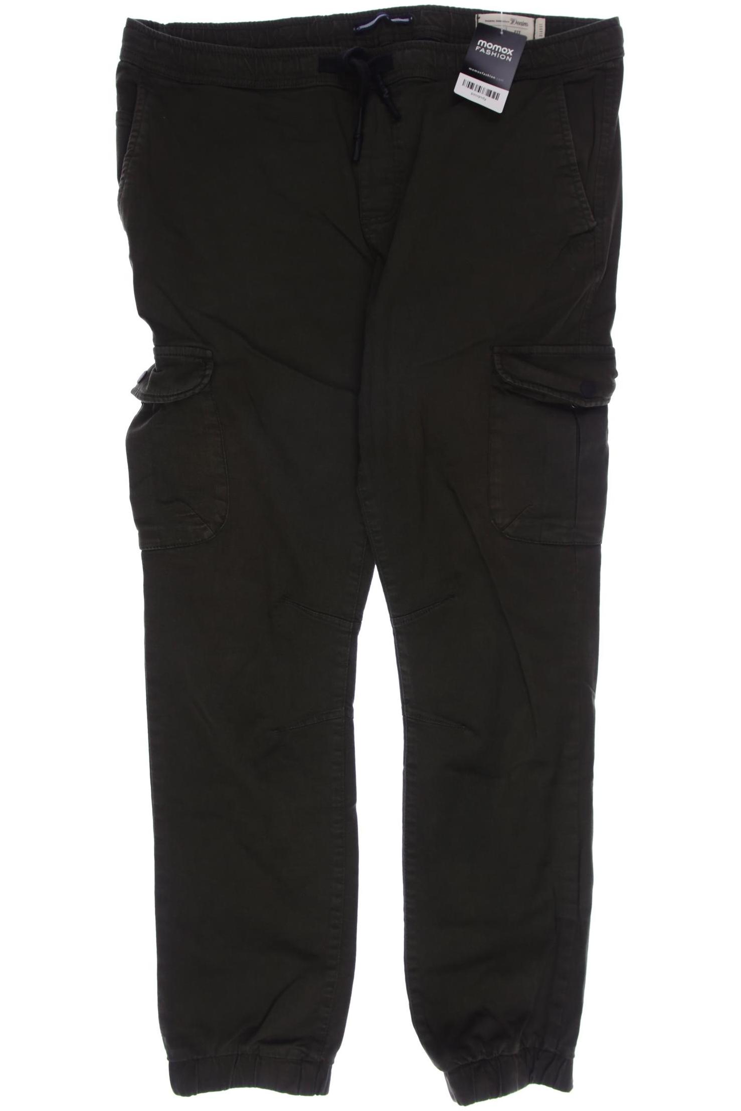 

Tom Tailor Herren Stoffhose, grün, Gr. 0
