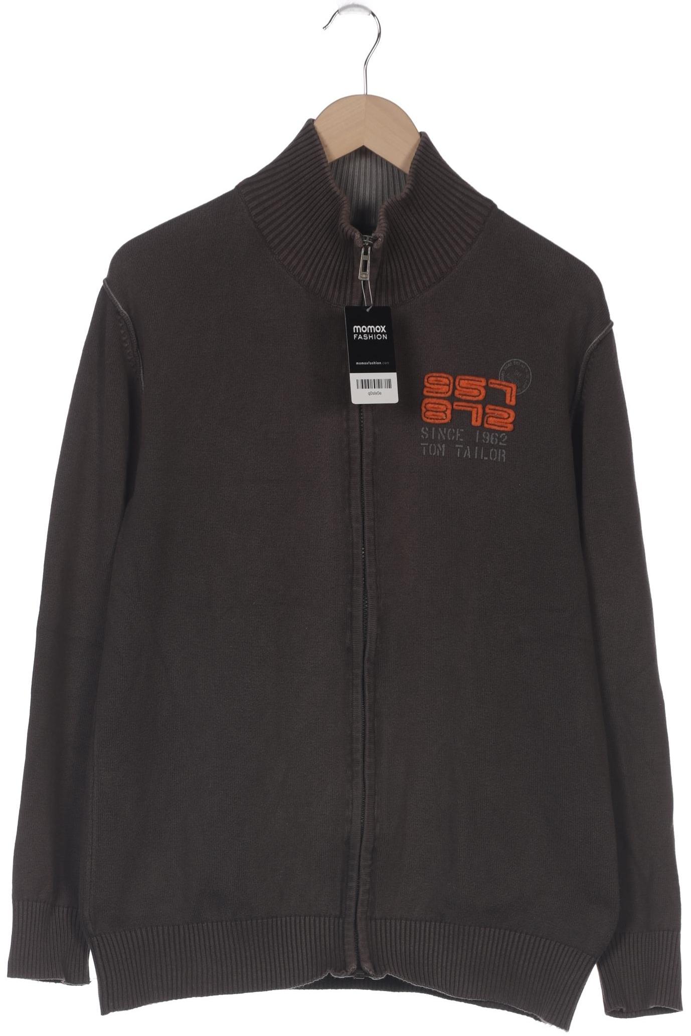 

Tom Tailor Herren Strickjacke, braun, Gr. 54