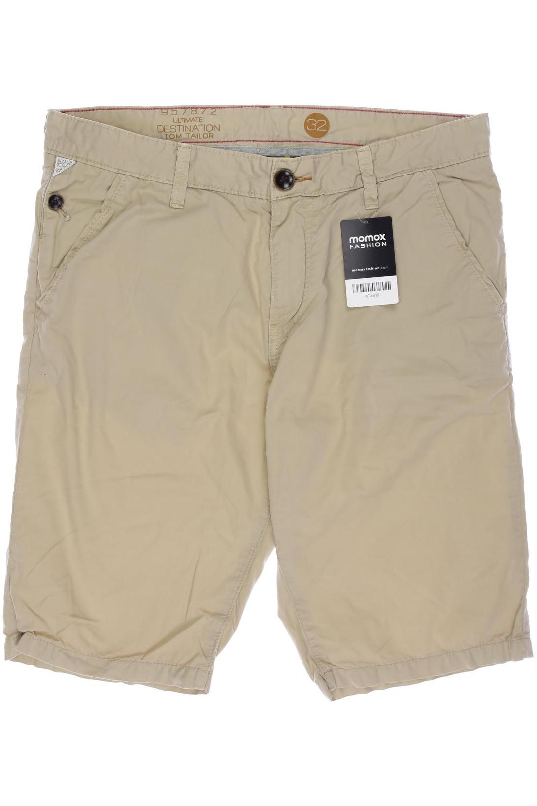 

Tom Tailor Herren Shorts, beige, Gr. 32