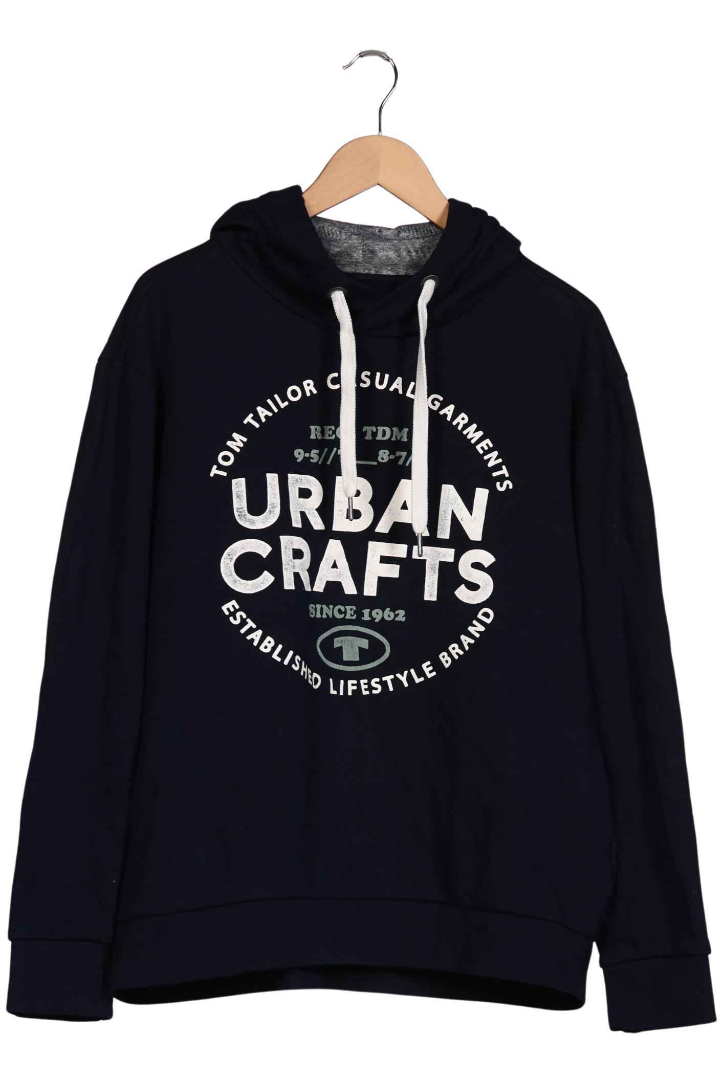 

Tom Tailor Herren Kapuzenpullover, marineblau, Gr. 56