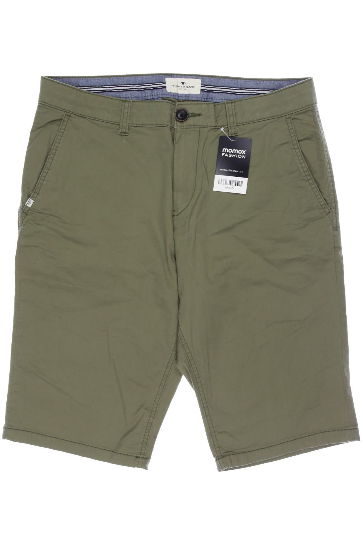 

Tom Tailor Herren Shorts, grün, Gr. 33