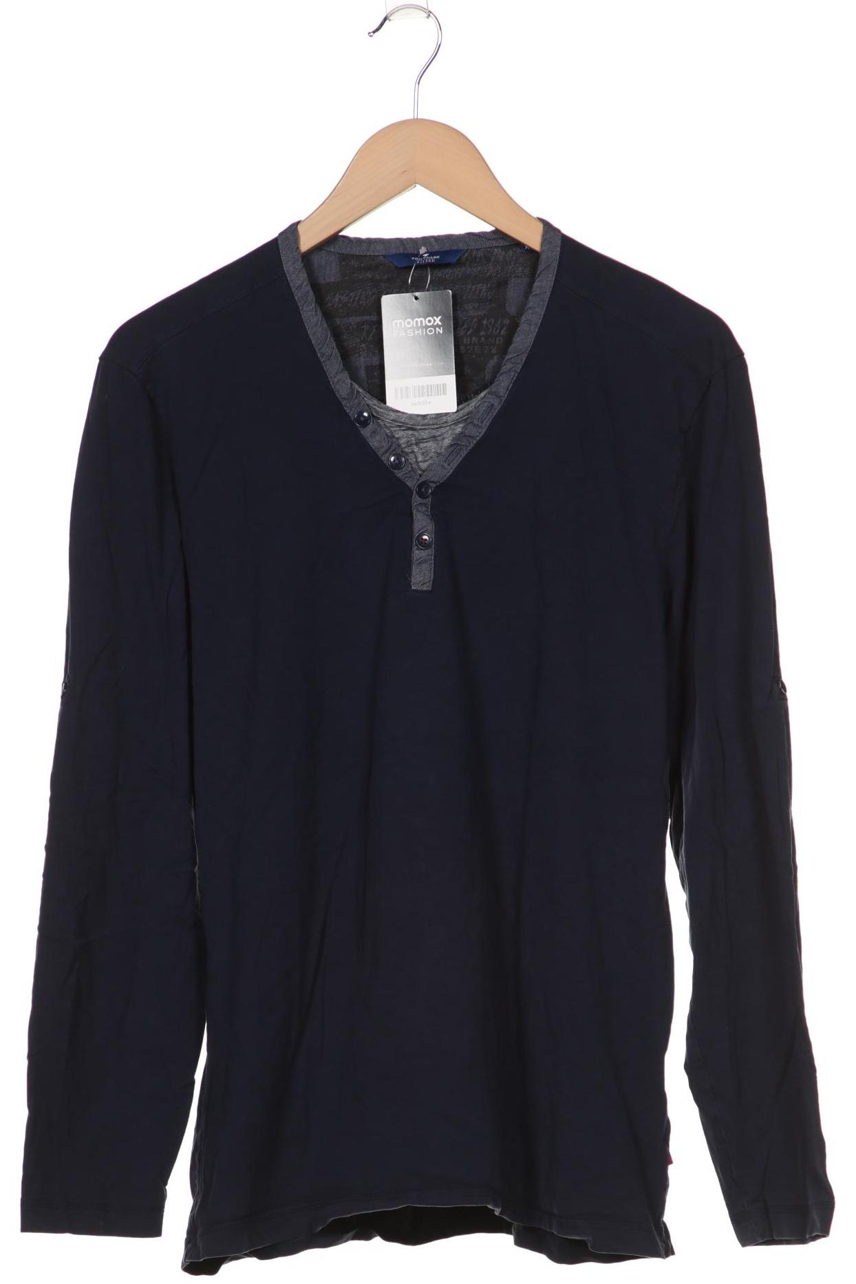 

Tom Tailor Herren Langarmshirt, marineblau, Gr. 54
