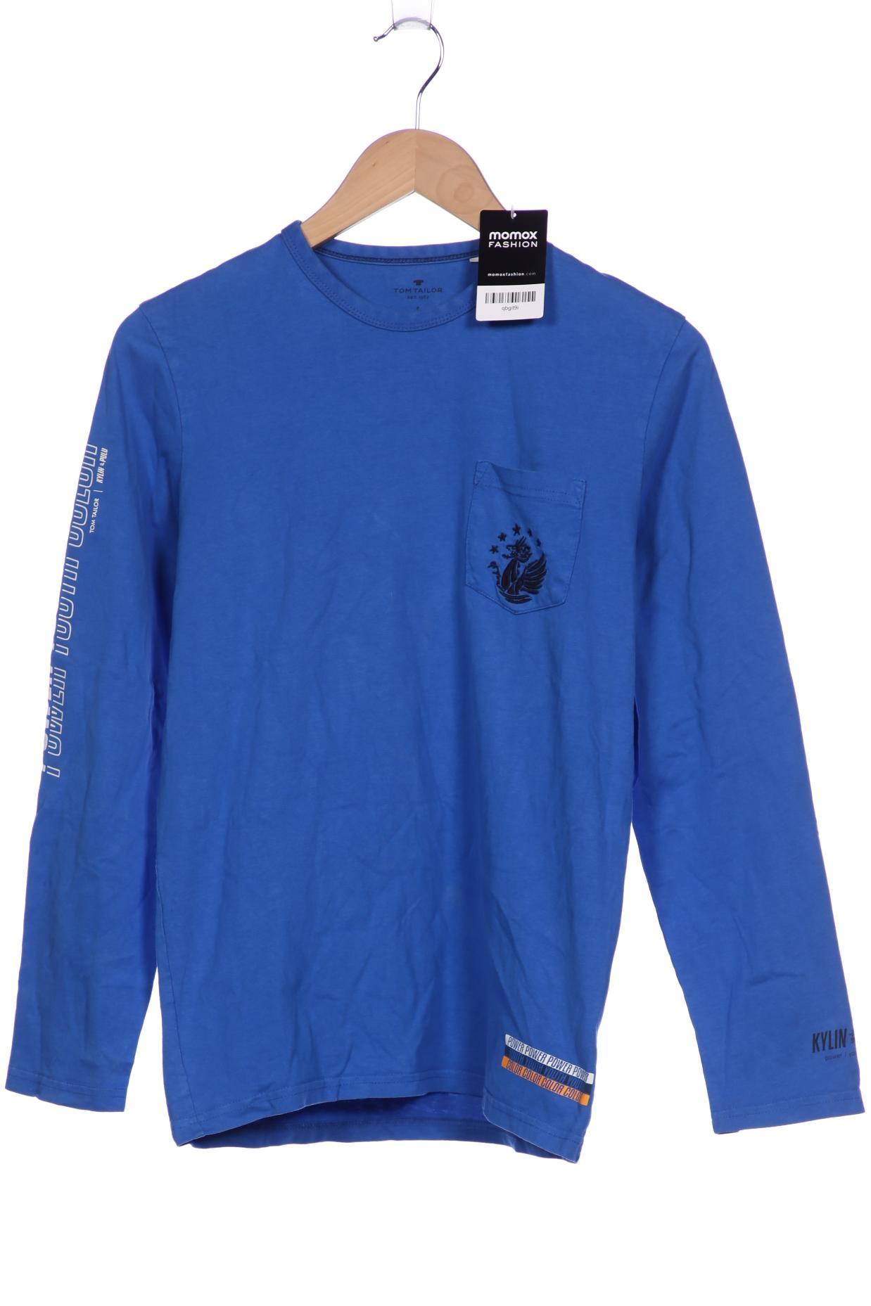 

Tom Tailor Herren Langarmshirt, blau, Gr. 46