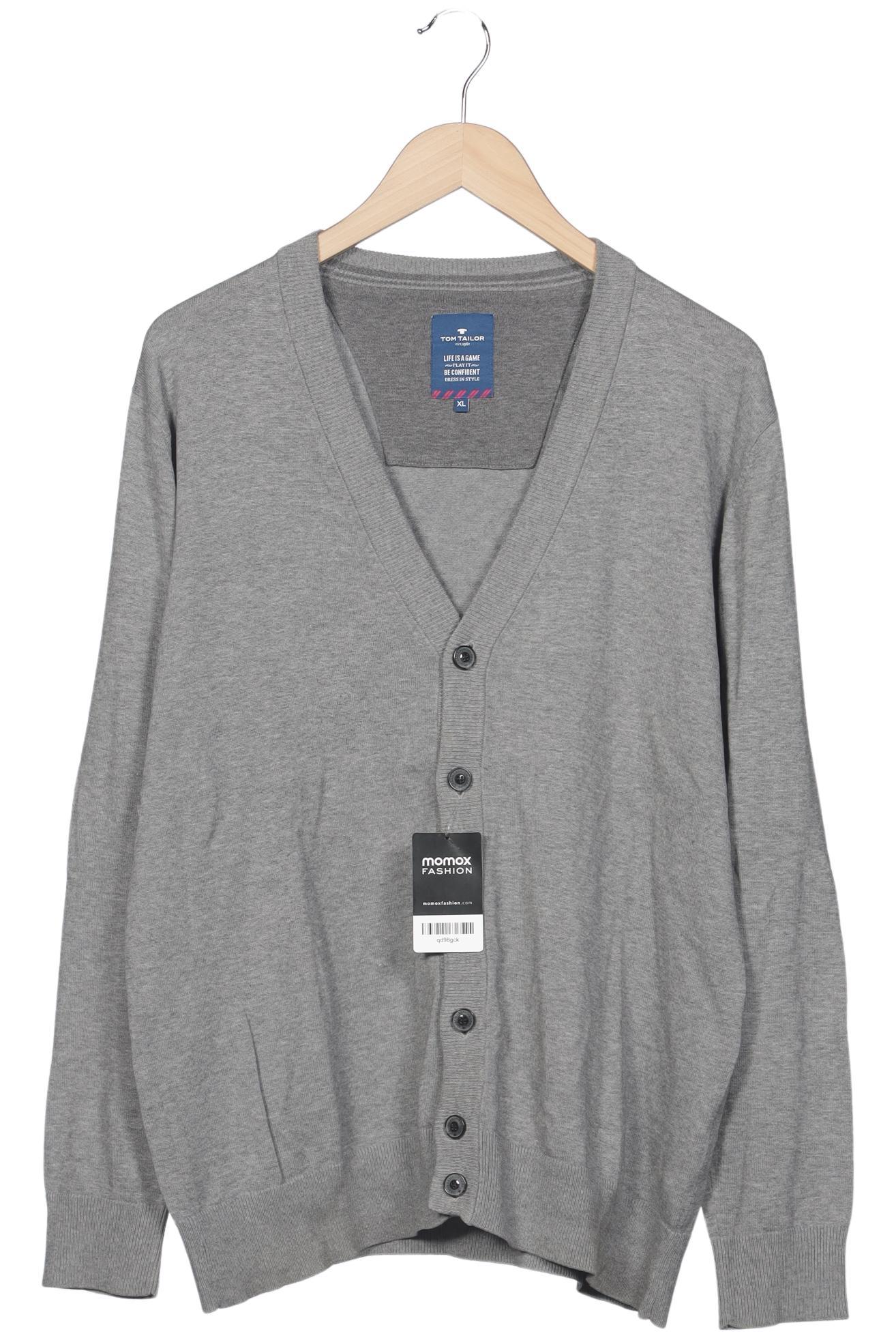 

Tom Tailor Herren Strickjacke, grau, Gr. 54