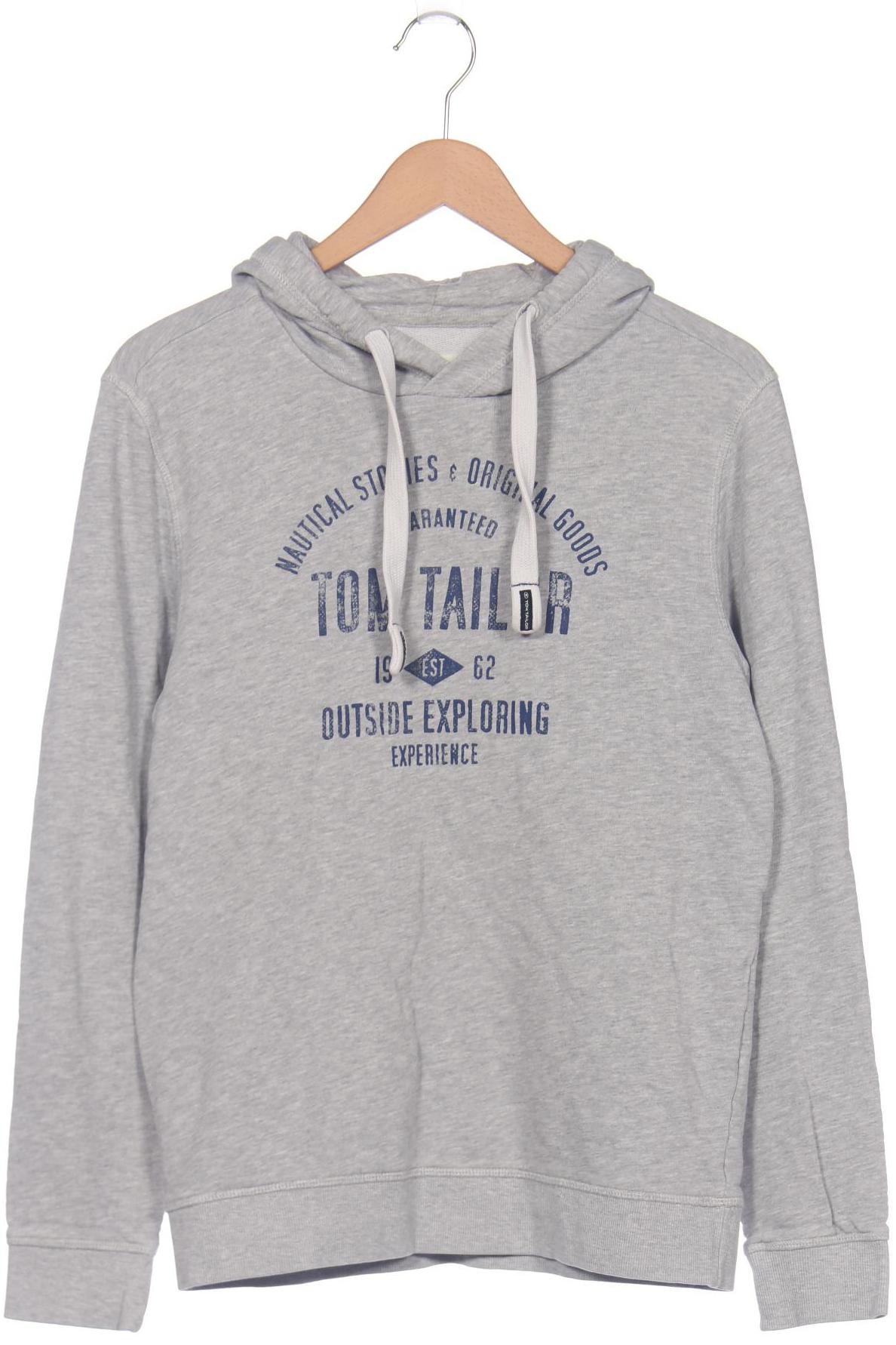 

Tom Tailor Herren Kapuzenpullover, grau, Gr. 52