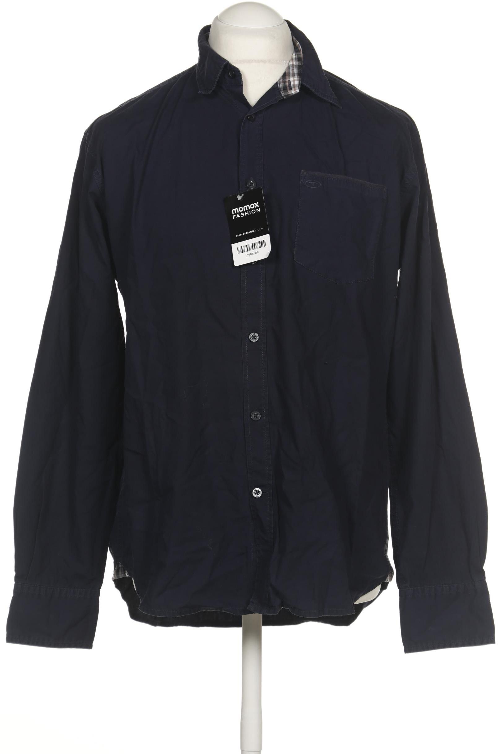 

Tom Tailor Herren Hemd, marineblau, Gr. 48