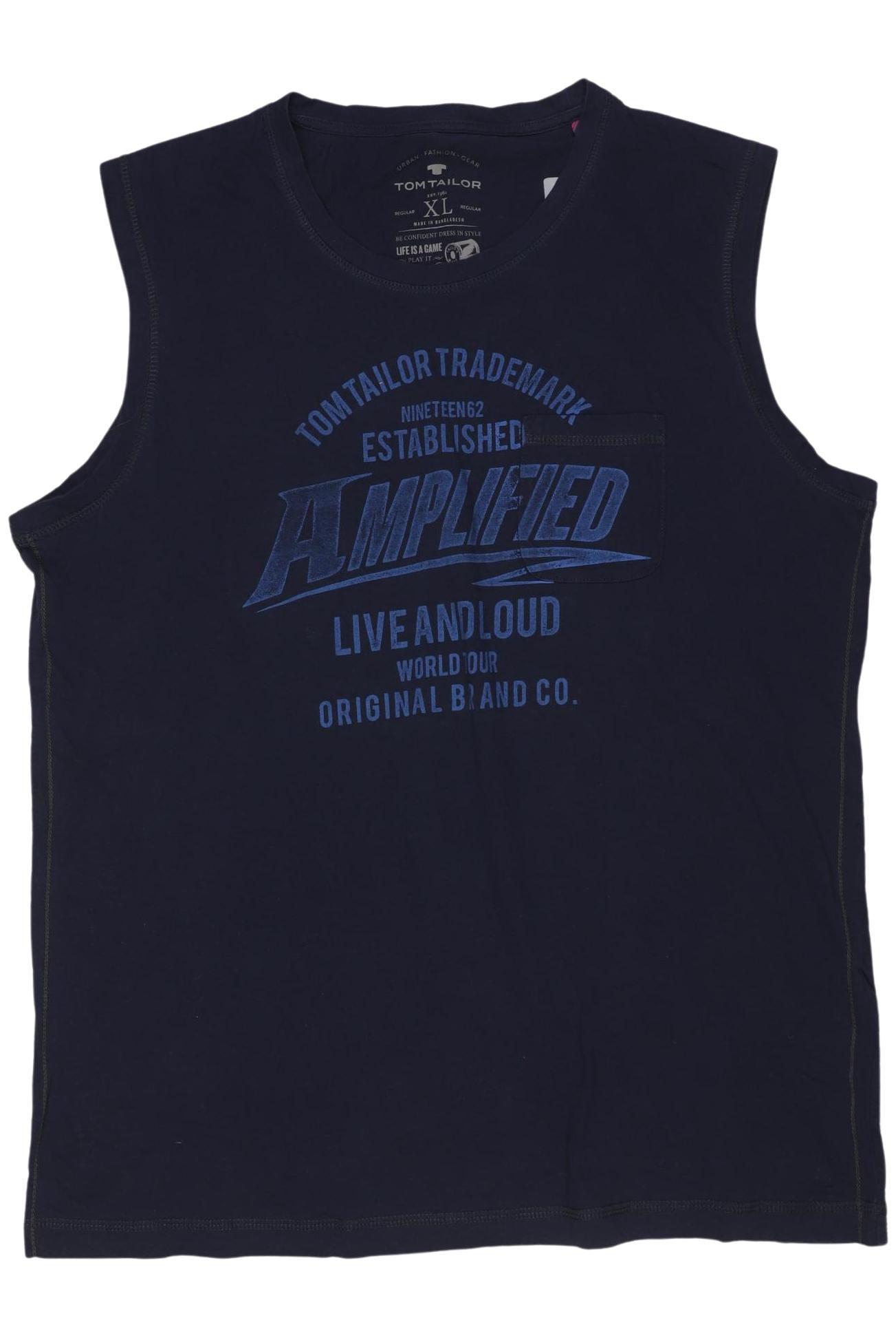 

Tom Tailor Herren T-Shirt, marineblau, Gr. 54