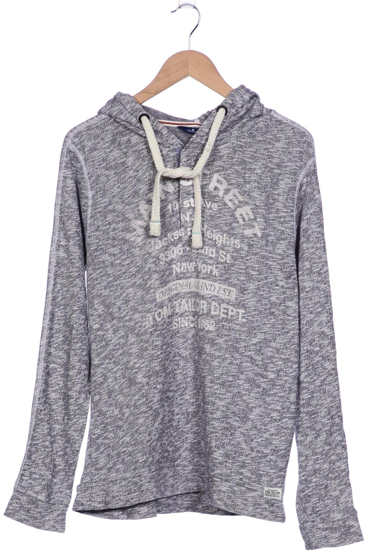 

Tom Tailor Herren Kapuzenpullover, grau, Gr. 48