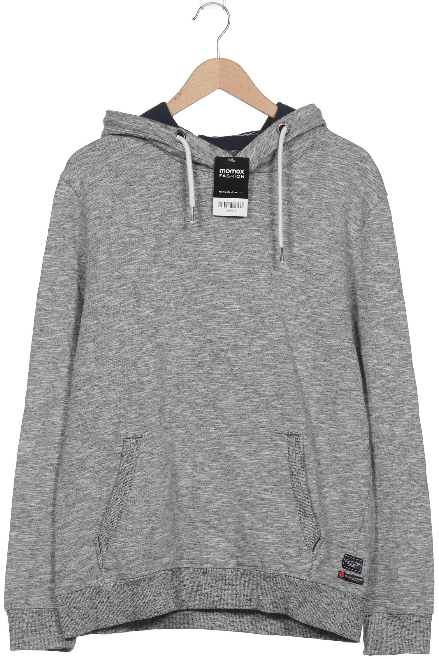 

Tom Tailor Herren Kapuzenpullover, grau, Gr. 54