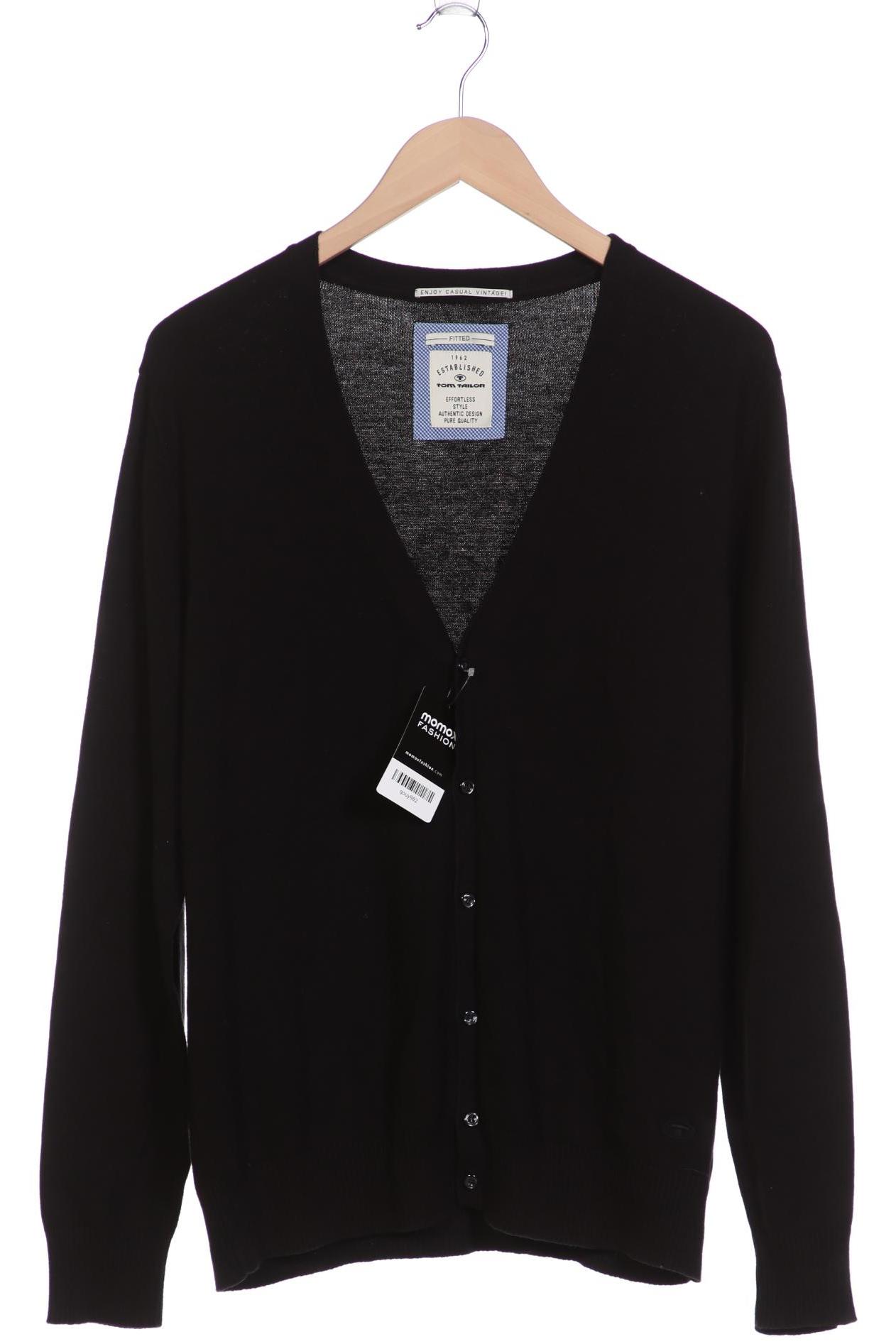 

Tom Tailor Herren Strickjacke, schwarz