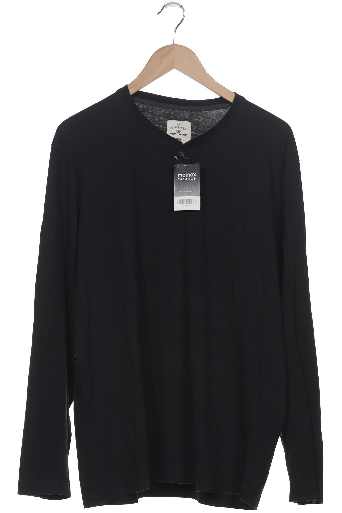 

Tom Tailor Herren Langarmshirt, schwarz, Gr. 56