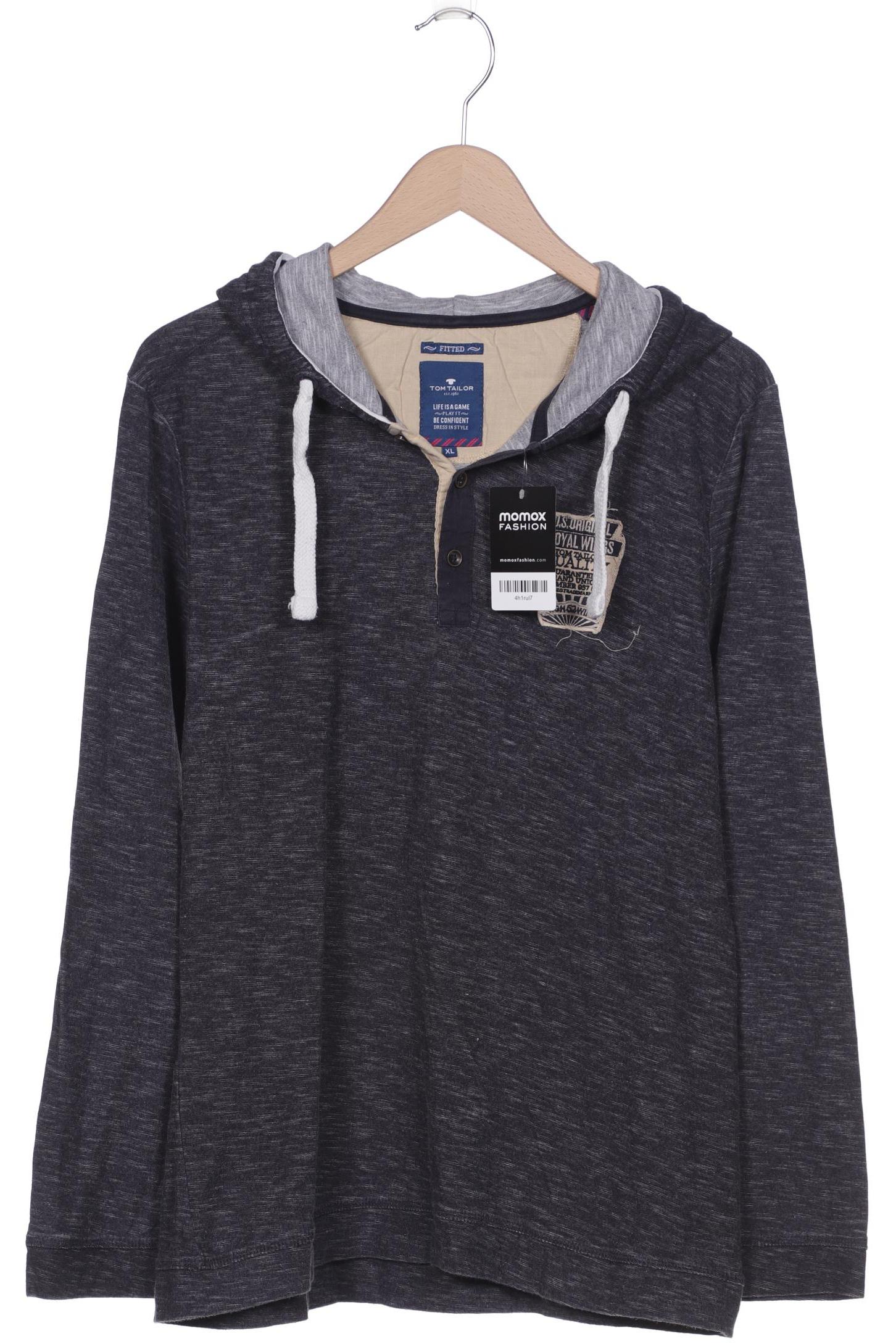 

Tom Tailor Herren Kapuzenpullover, grau, Gr. 54