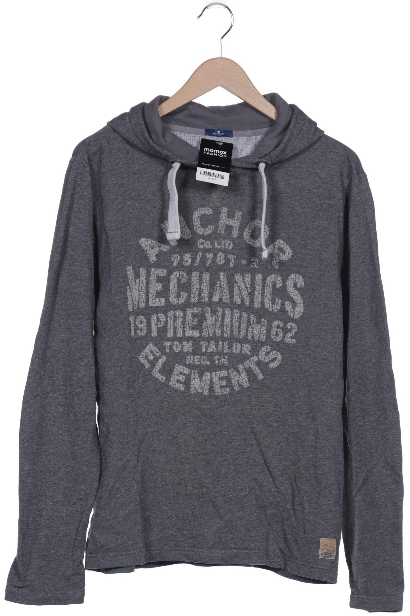 

Tom Tailor Herren Kapuzenpullover, grau