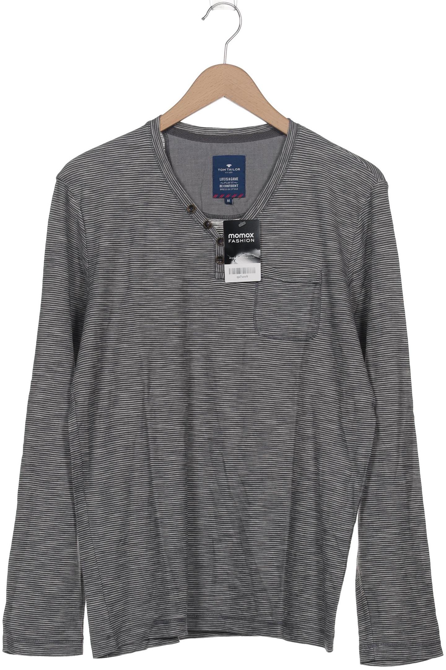 

Tom Tailor Herren Langarmshirt, grau, Gr. 48