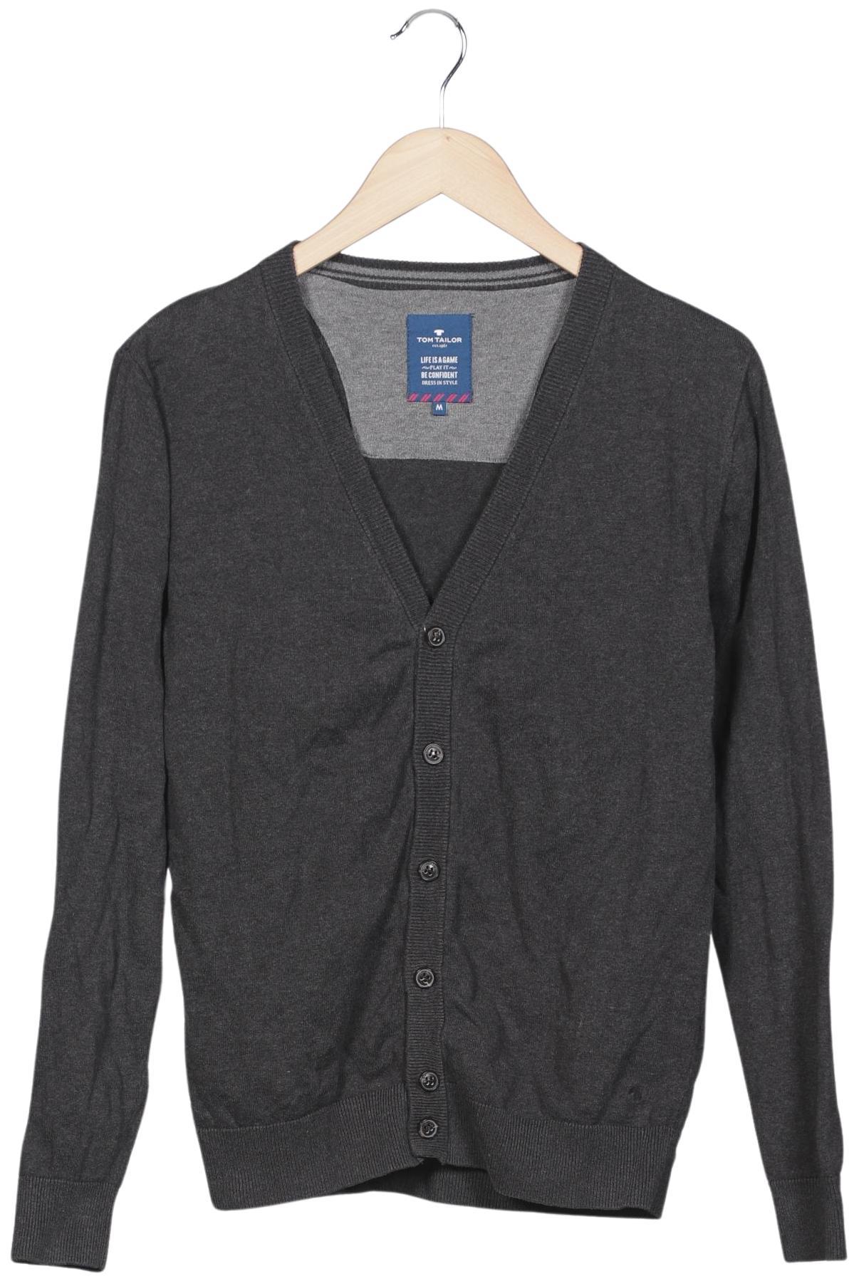 

Tom Tailor Herren Strickjacke, grau, Gr. 48