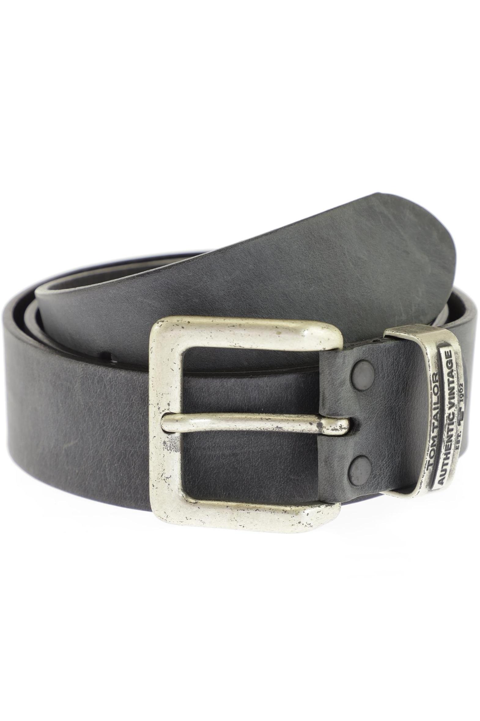 

Tom Tailor Herren Gürtel, grau, Gr. 100